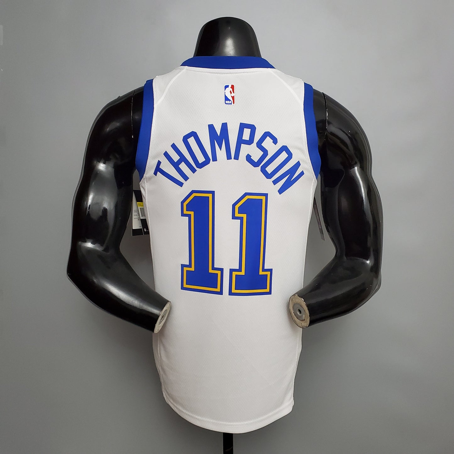 2020 Warriors Thompson #11 Retro Basketball Jersey