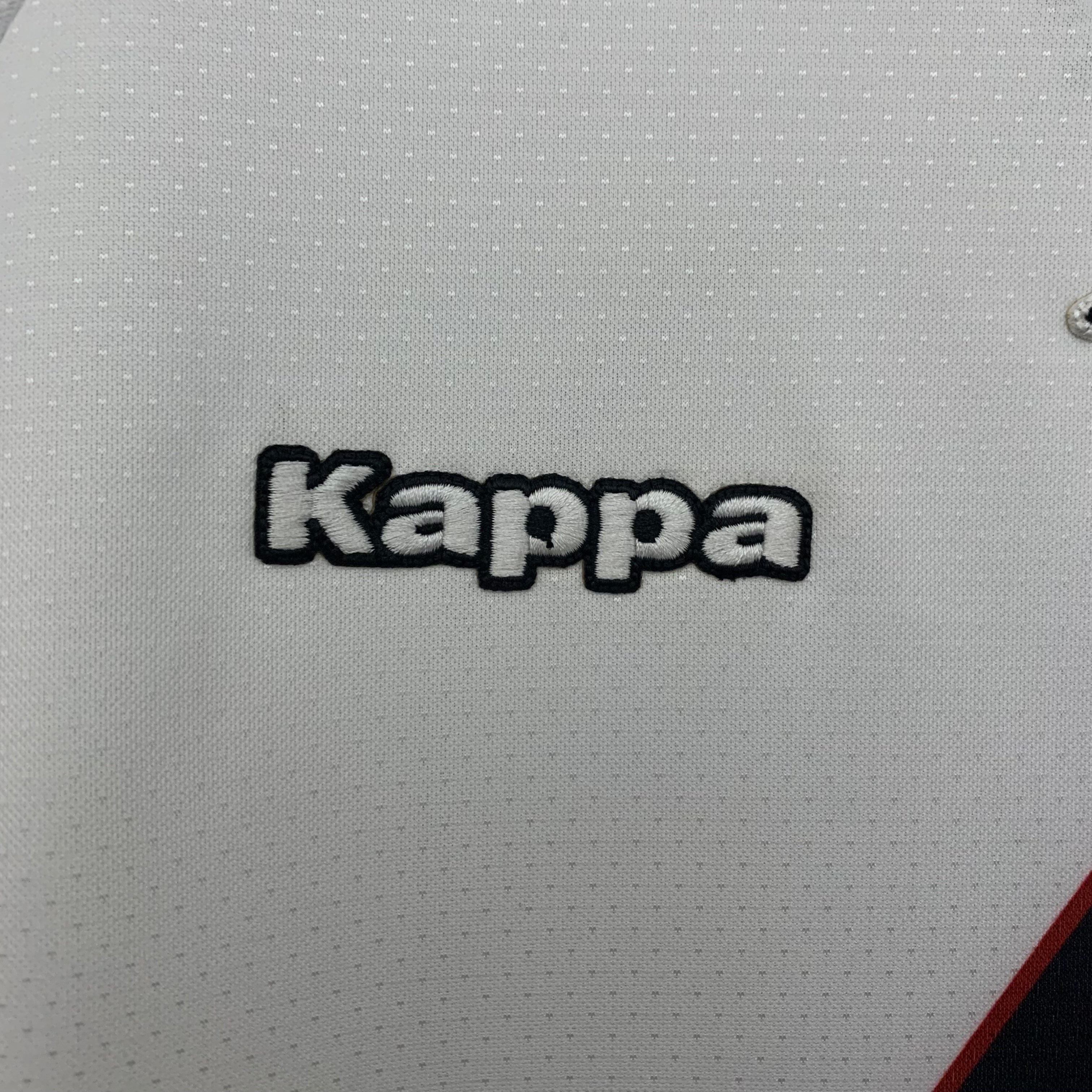 1990s Vasco da Gama Retro Football Shirt | White Black Home