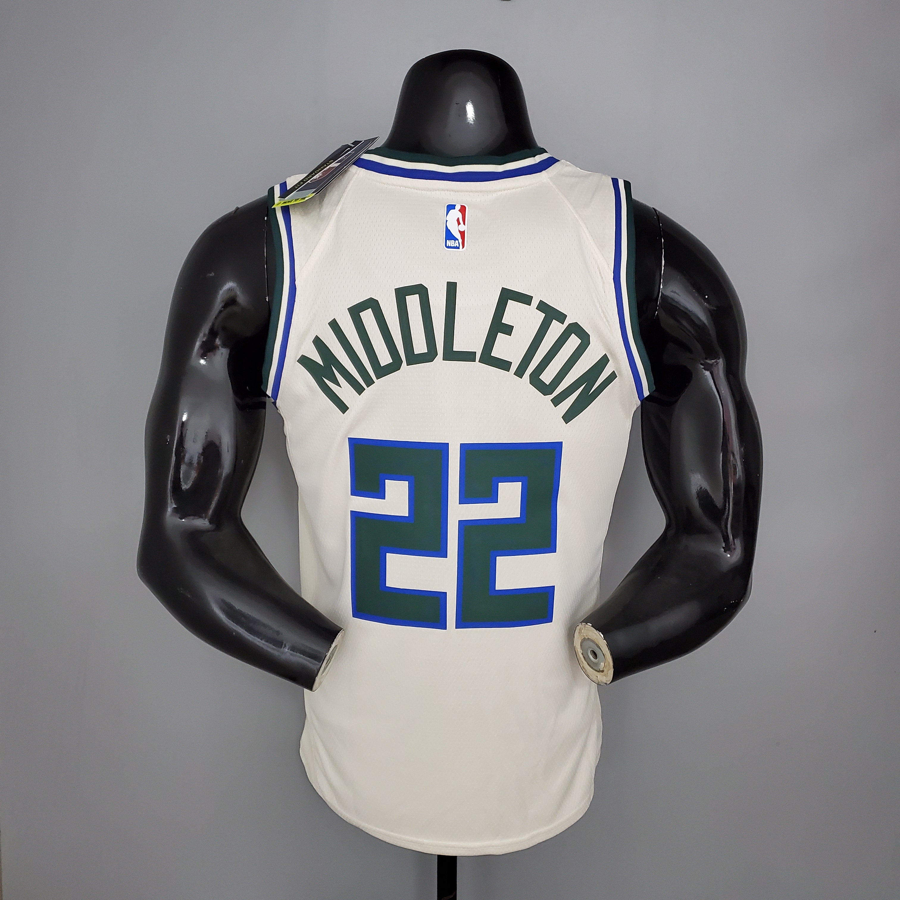 2023 Milwaukee Bucks Middleton #22 Swingman Edition Jersey