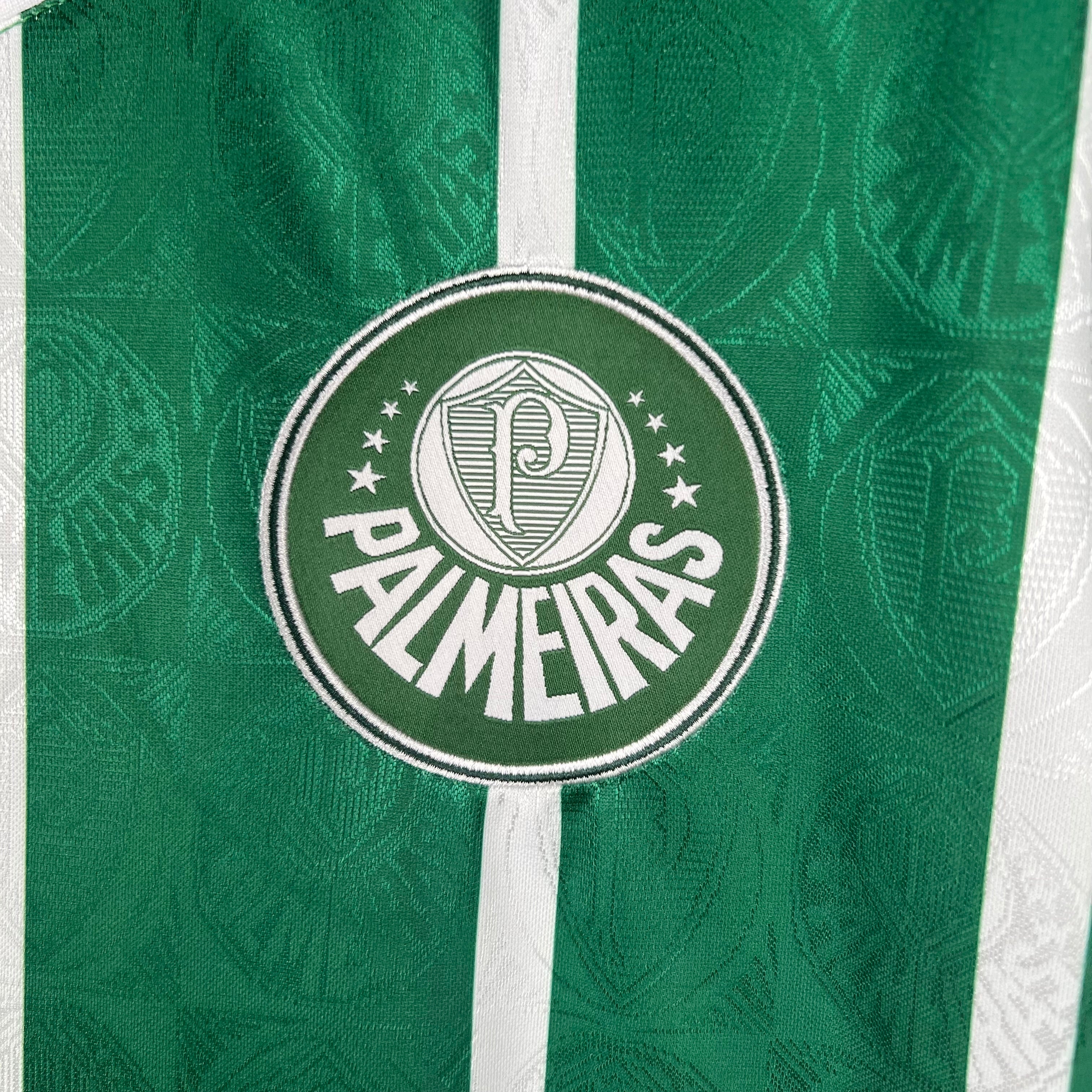 1980s Palmeiras Retro Football Shirt | Green White Home