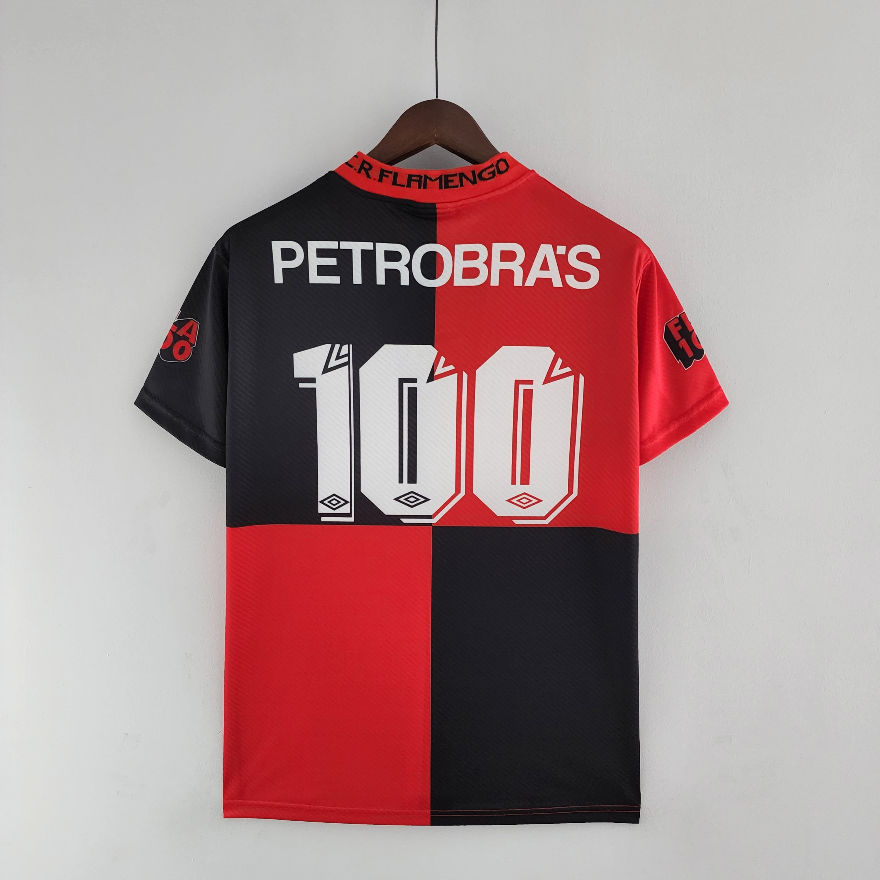 1990s Flamengo Retro Football Shirt | Red Black Home