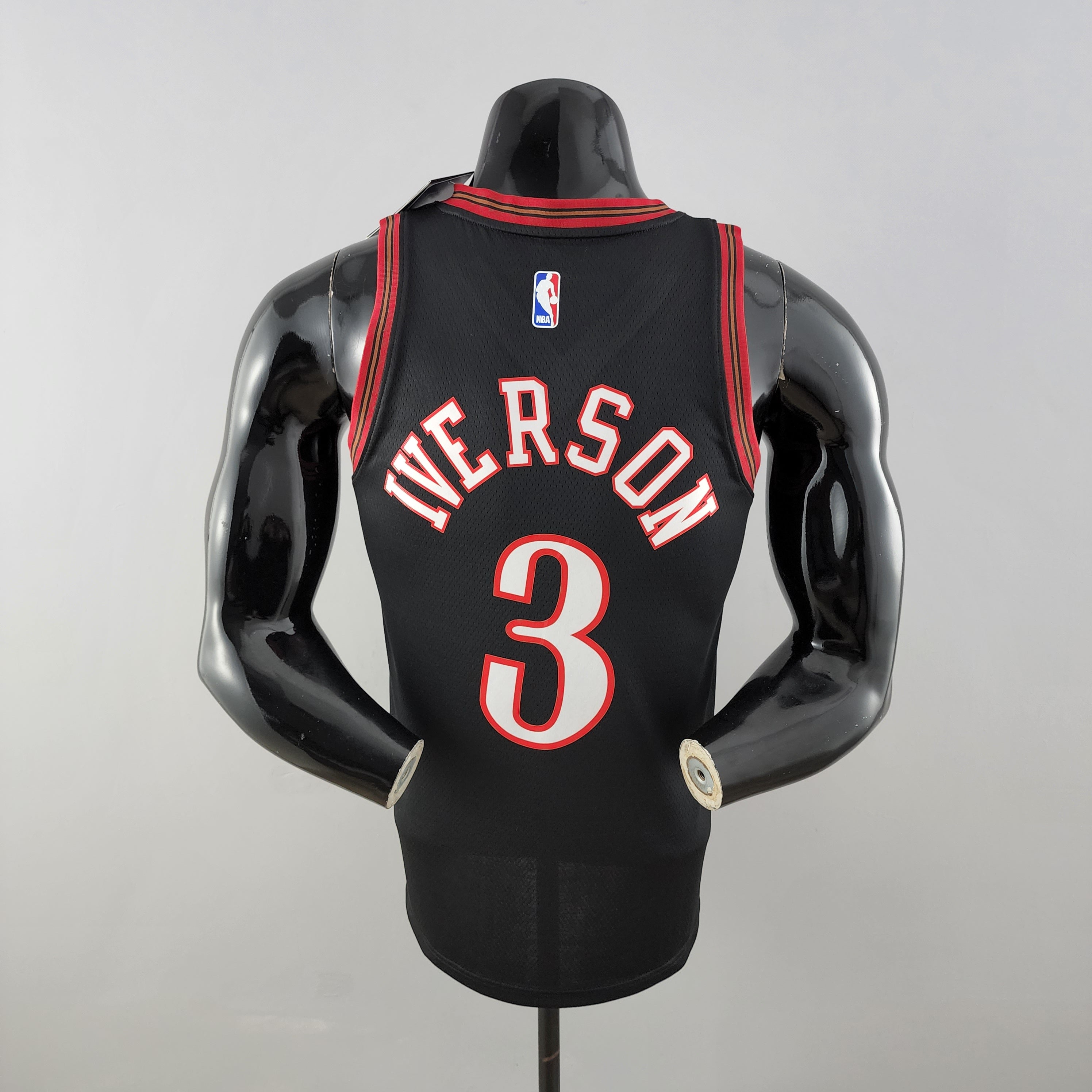 2001 Philadelphia Iverson #3 Retro Basketball Jersey