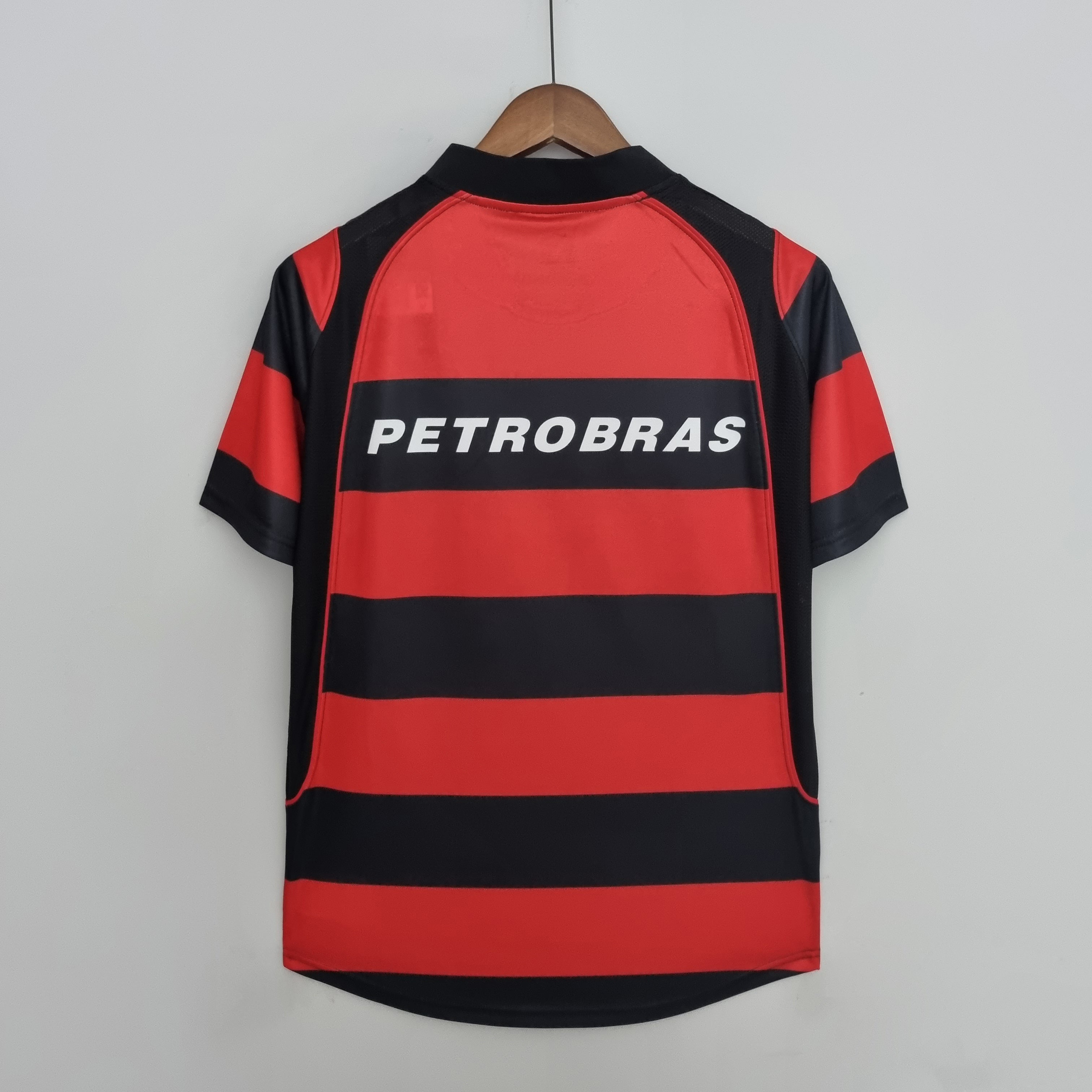 1990s Flamengo Retro Football Shirt | Red Black Home
