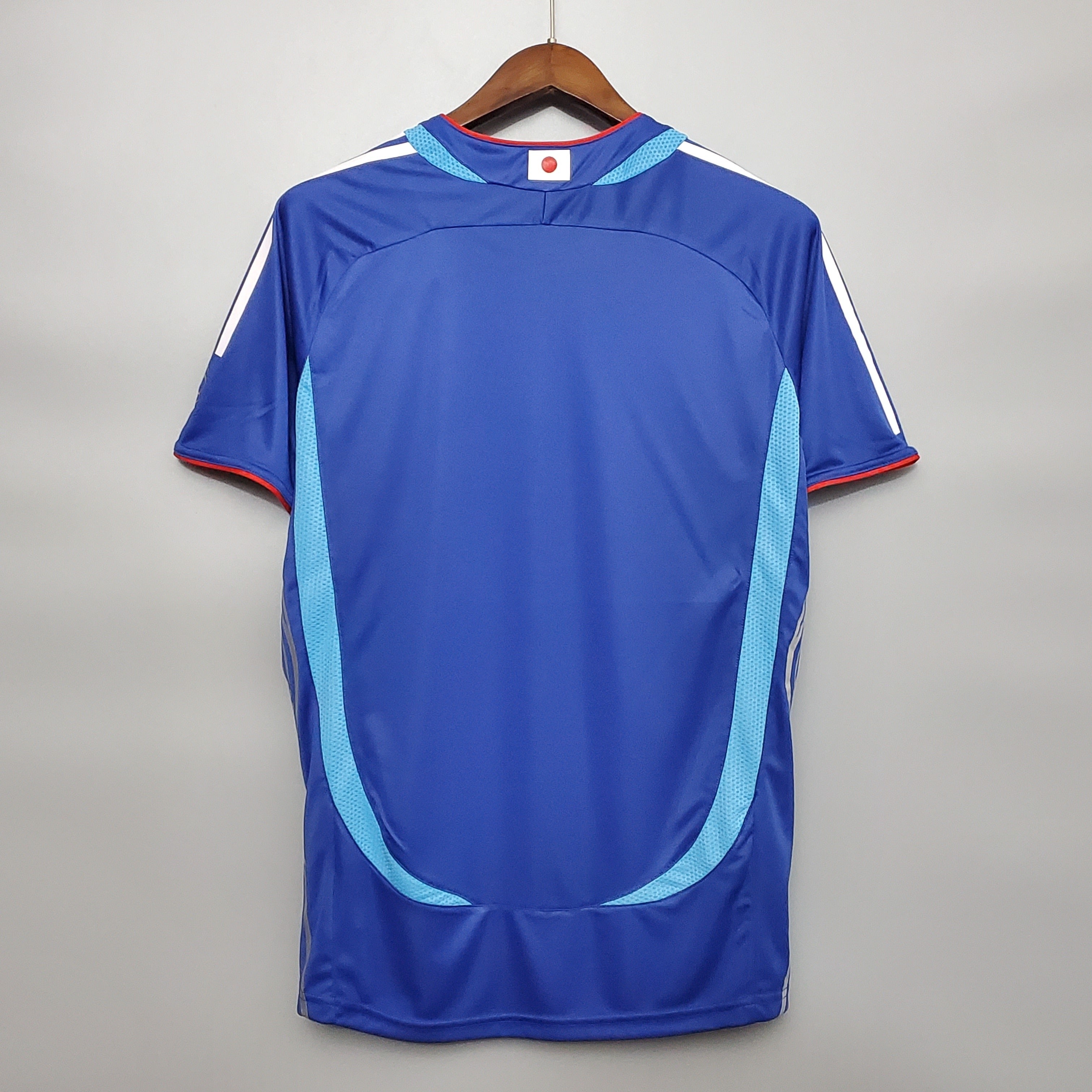 2000s Japan Retro Football Shirt | Blue Light Blue Training