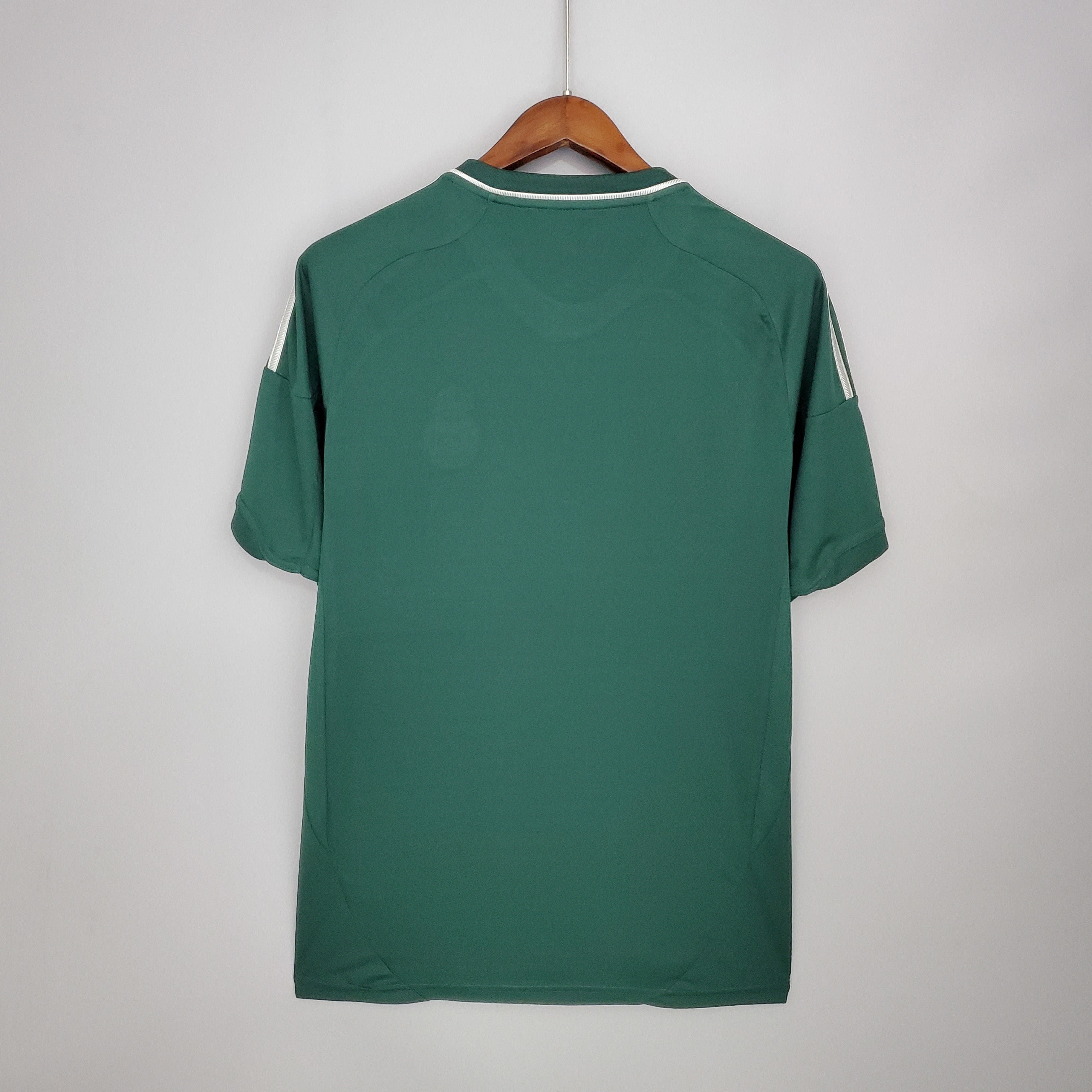 2010s Real Madrid Retro Football Shirt | Green White Home