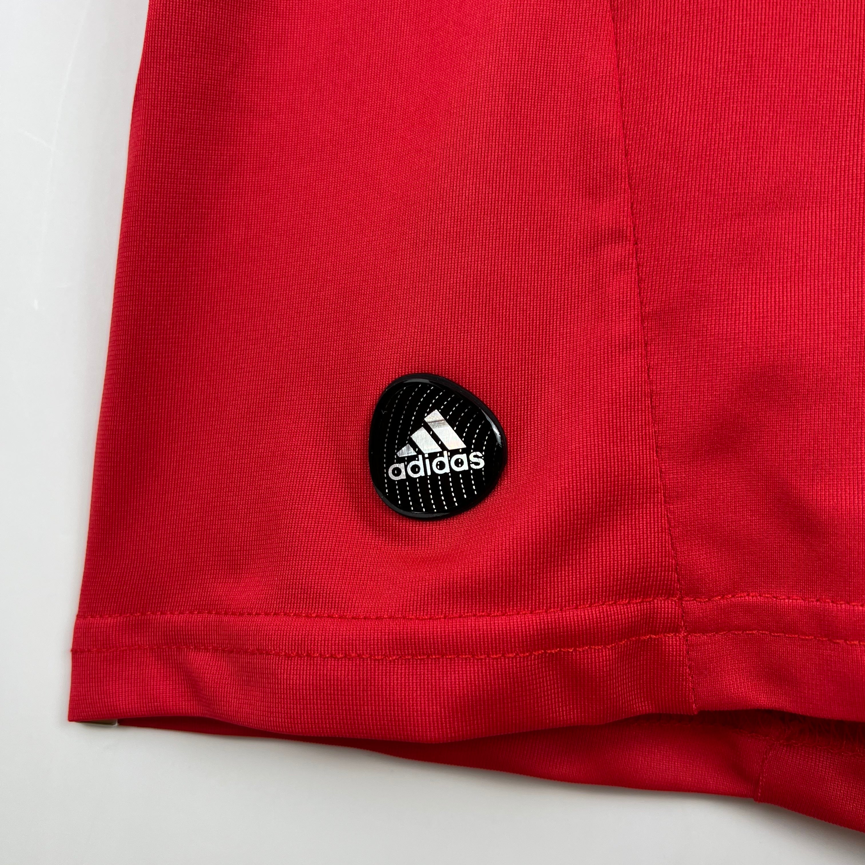 2010s Real Madrid Retro Football Shirt | Red White Home