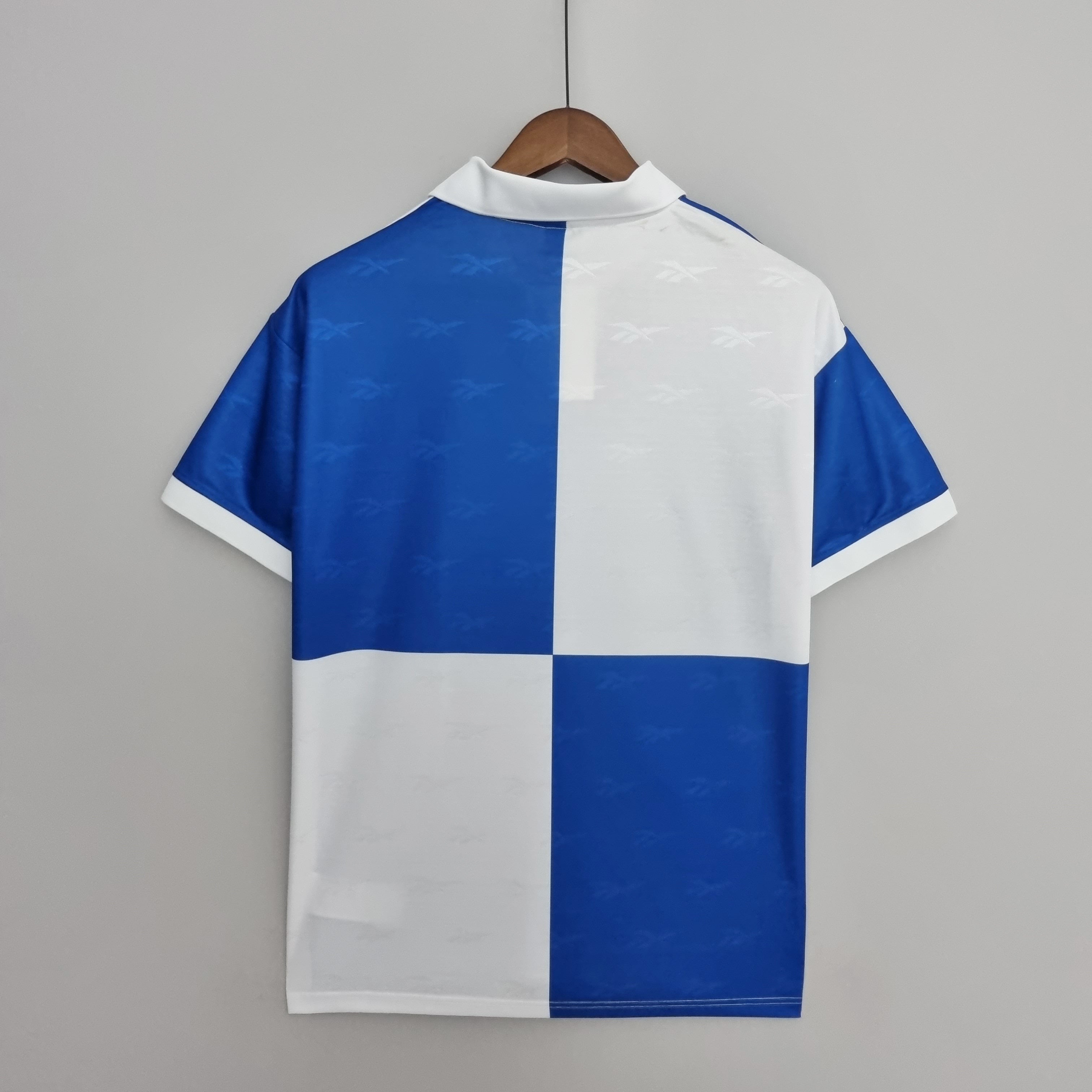 1990s Cruzeiro Retro Football Shirt | Blue White Home