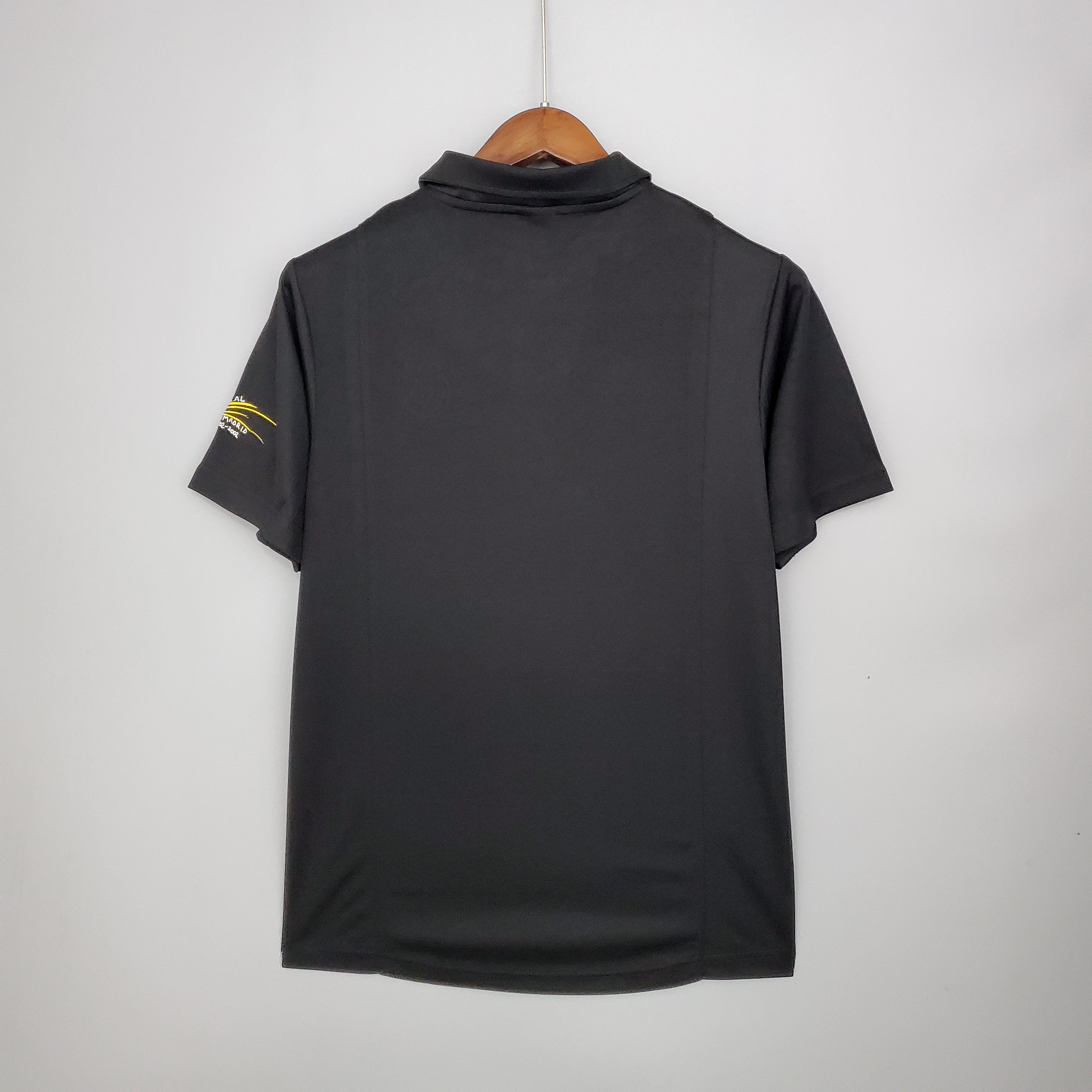 1990s Real Madrid Retro Football Shirt | Black Yellow Home