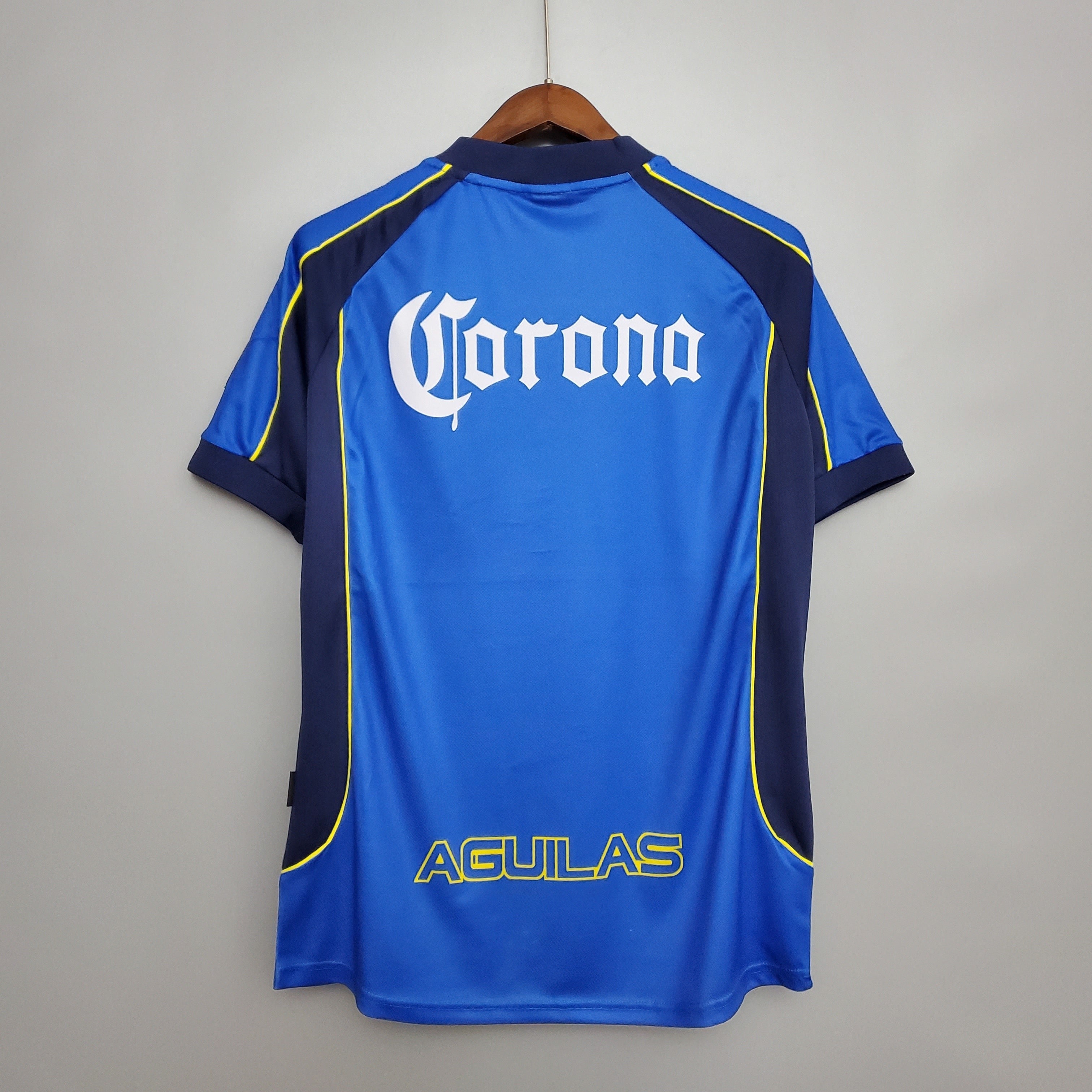 2000s Club America Retro Football Shirt | Blue Navy Home