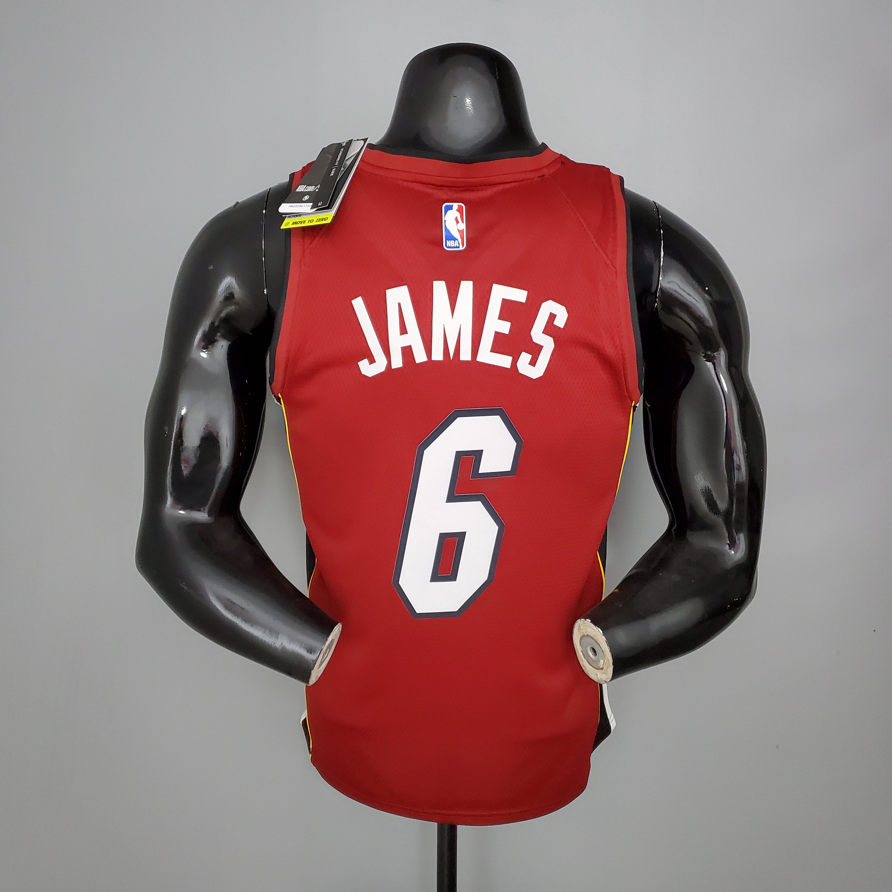 2023 Miami Heat James #6 Swingman Edition Jersey