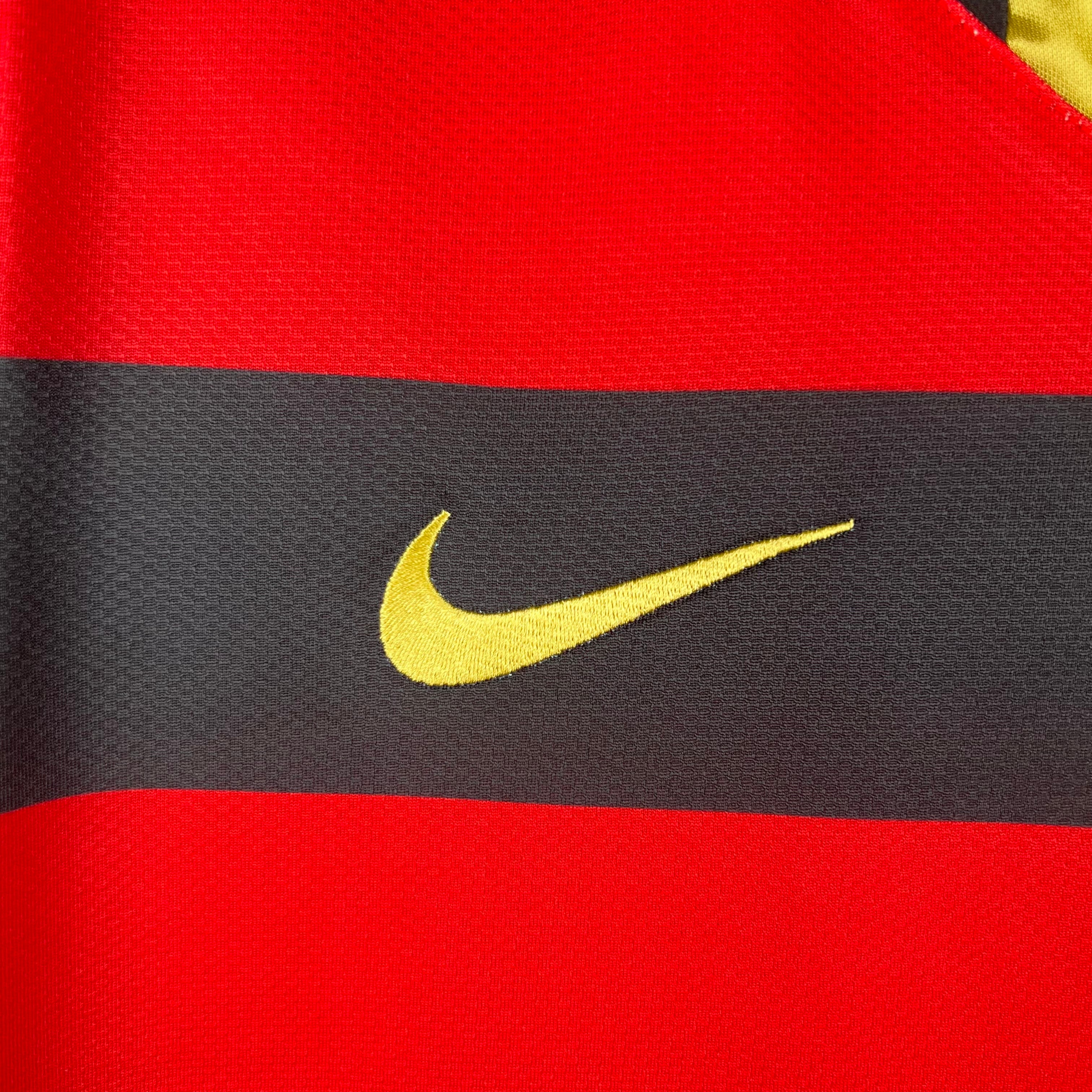 1990s Flamengo Retro Football Shirt | Red Black Home