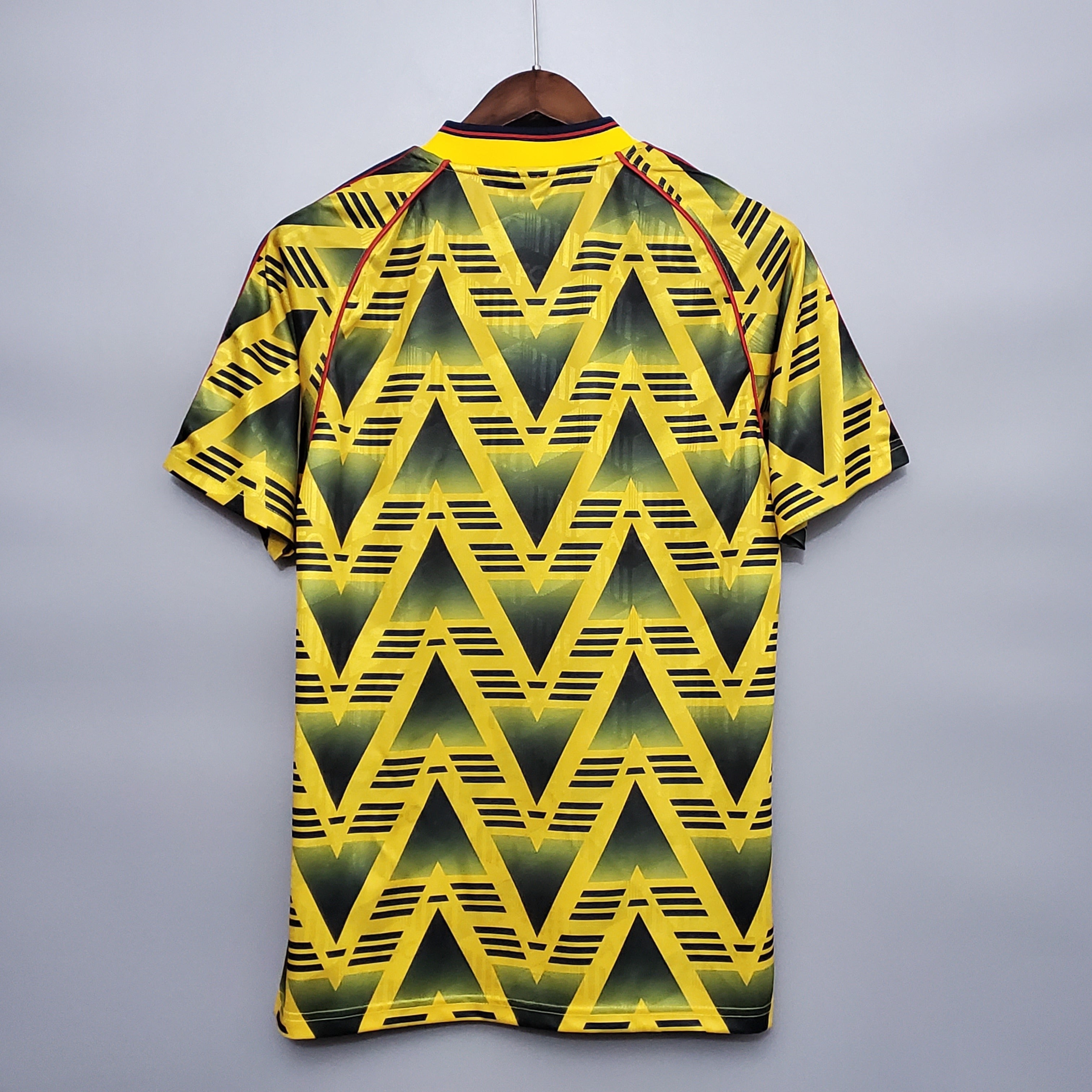 1990s Arsenal Retro Football Shirt | Yellow Black Home