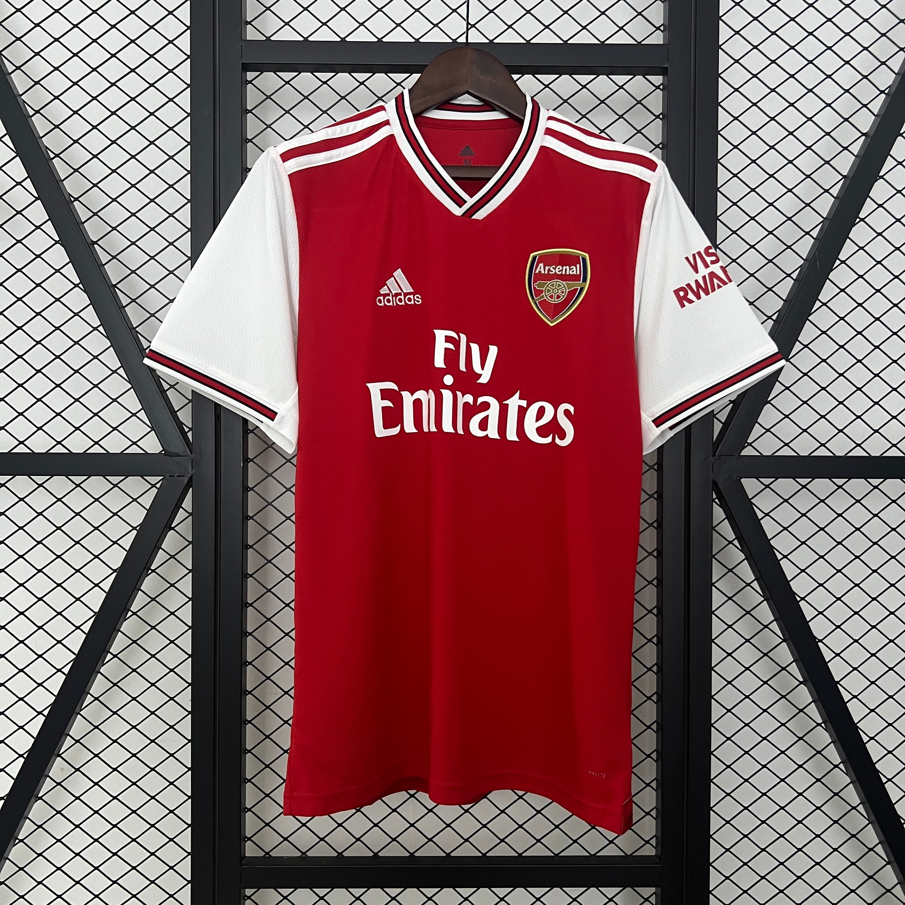 2020s Arsenal Retro Football Shirt | Red White Home