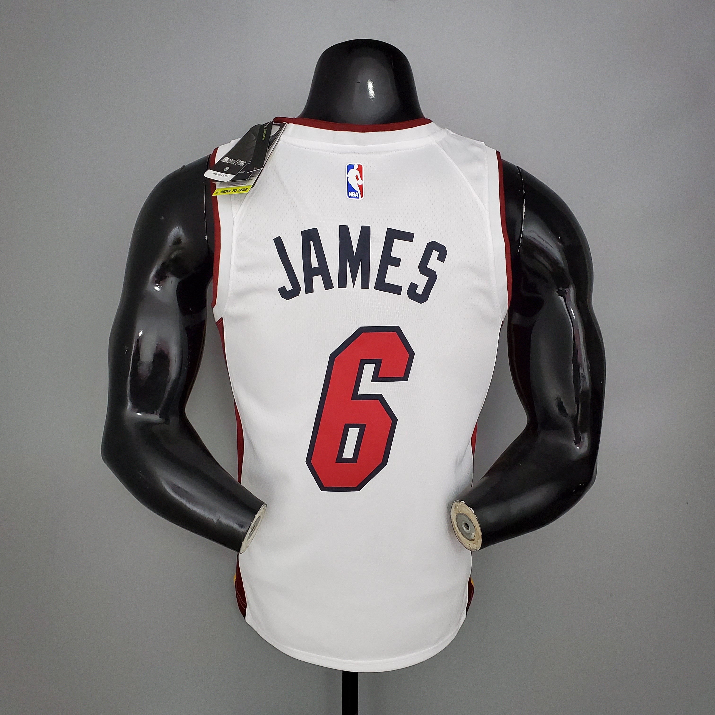 2023 Miami Heat James #6 Swingman Edition Jersey