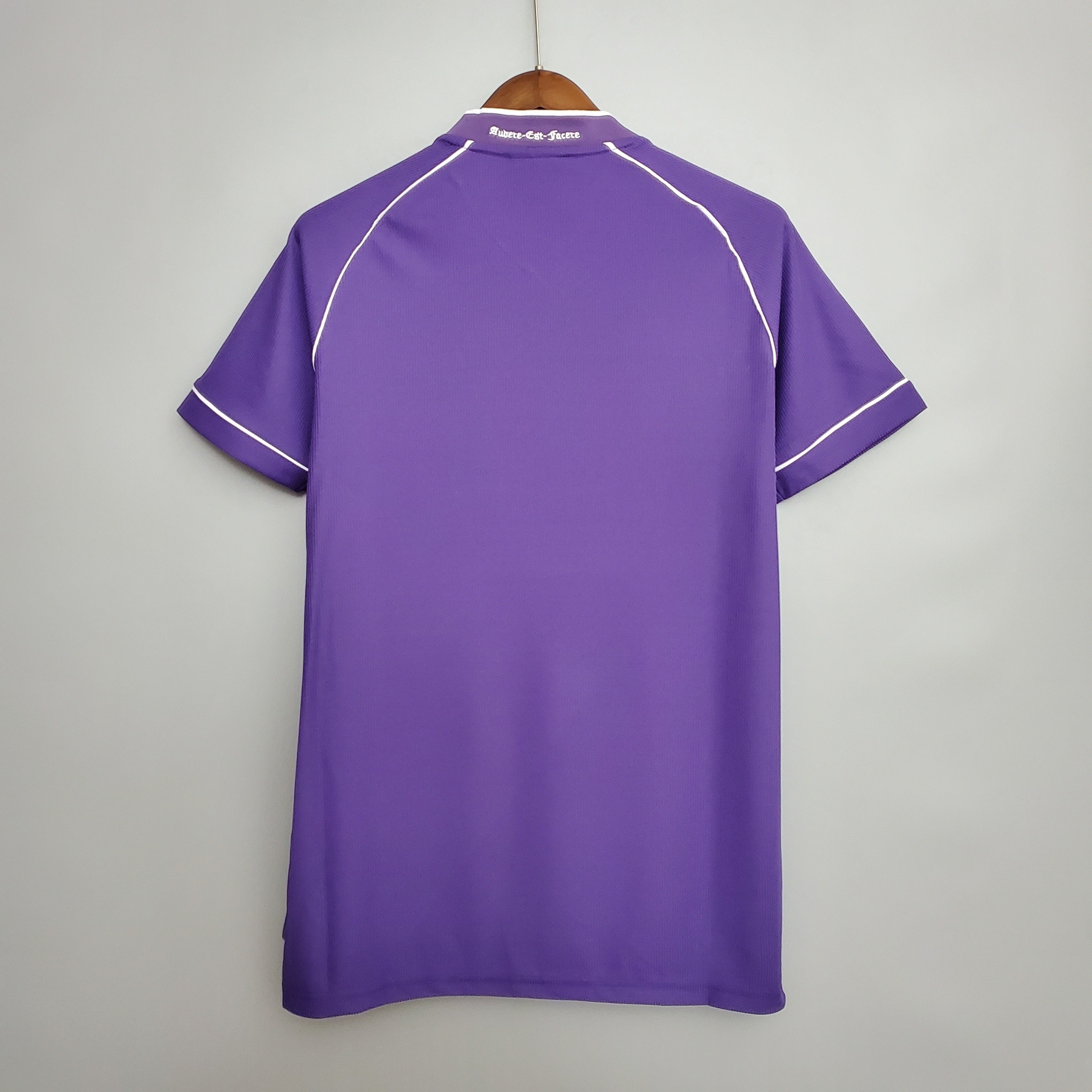 1990s Fiorentina Retro Football Shirt | Purple White Home