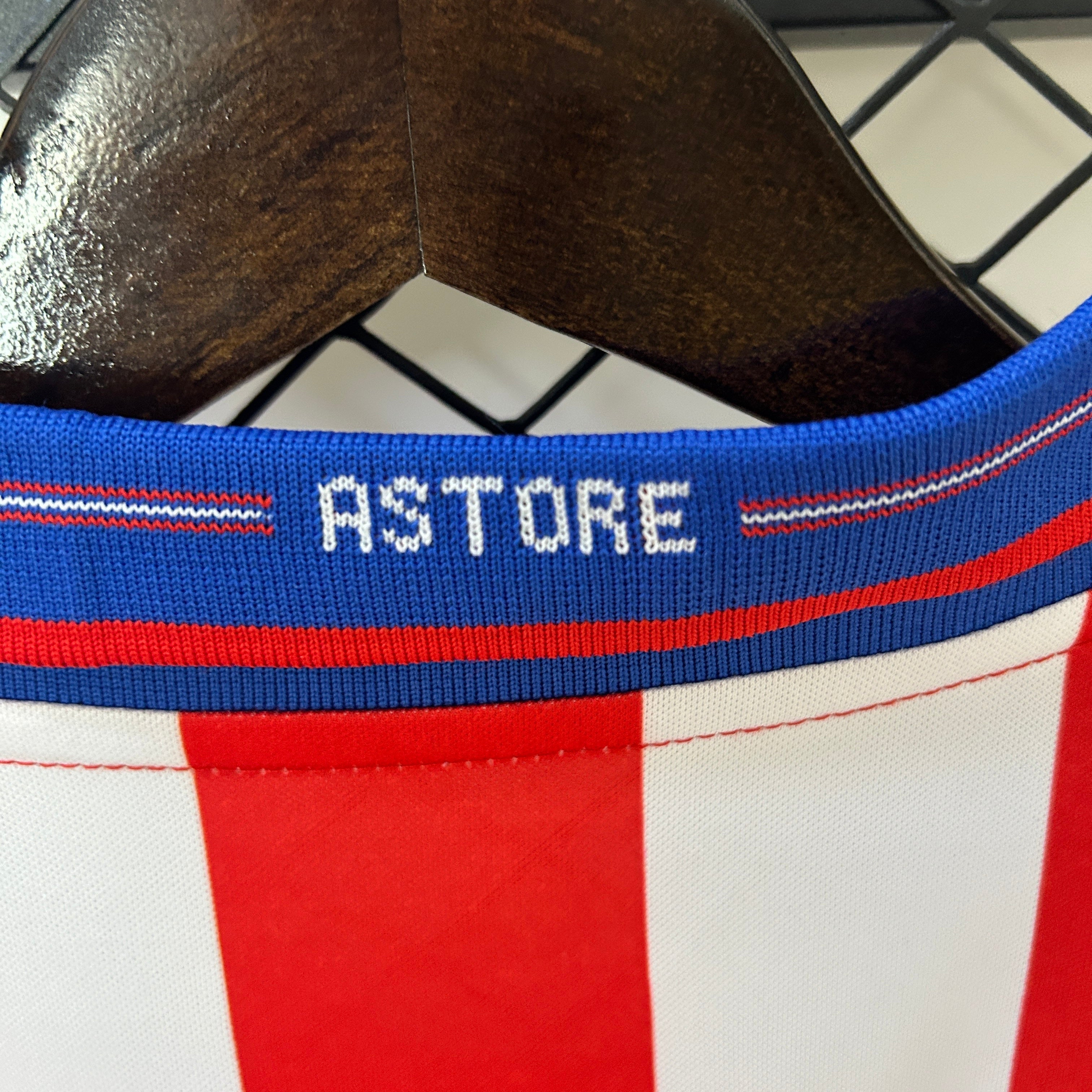 1990s Sporting Gijón Retro Football Shirt | Red White Home