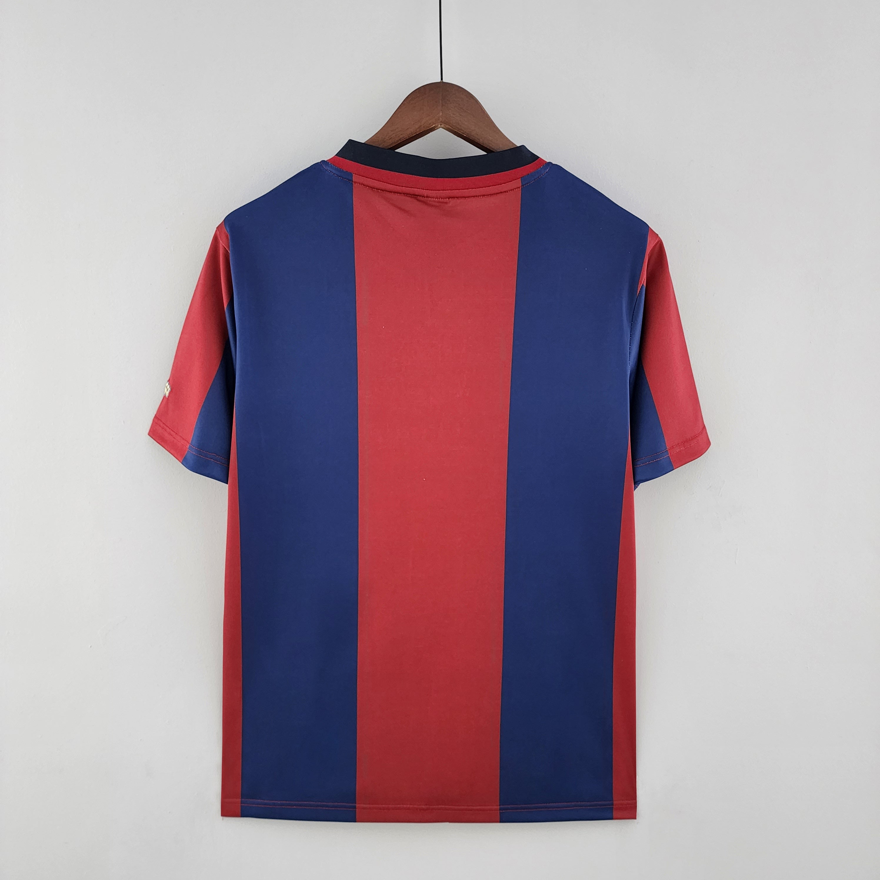 2000s Barcelona Retro Football Shirt | Red Blue Home