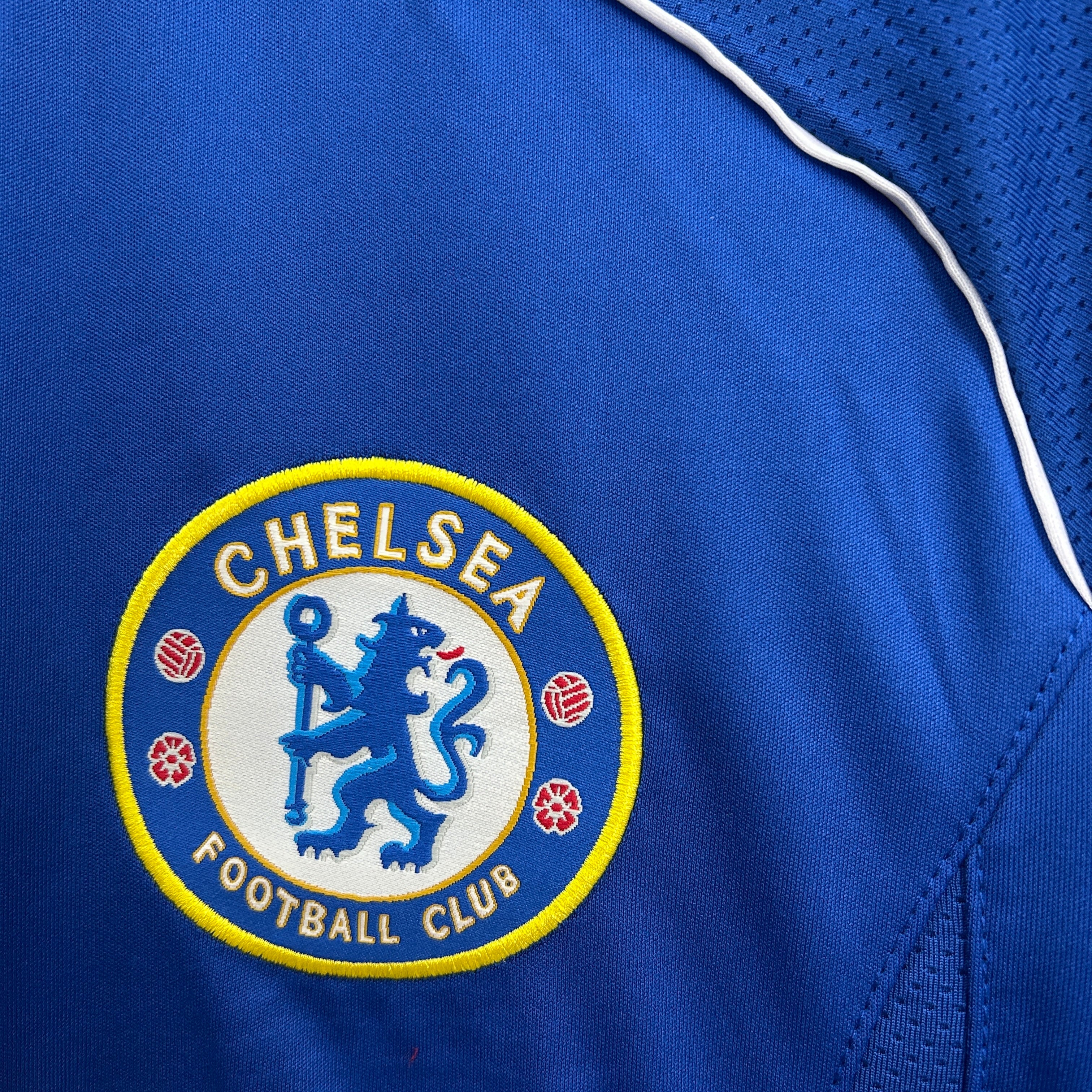 2000s Chelsea Retro Football Shirt | Blue White Home