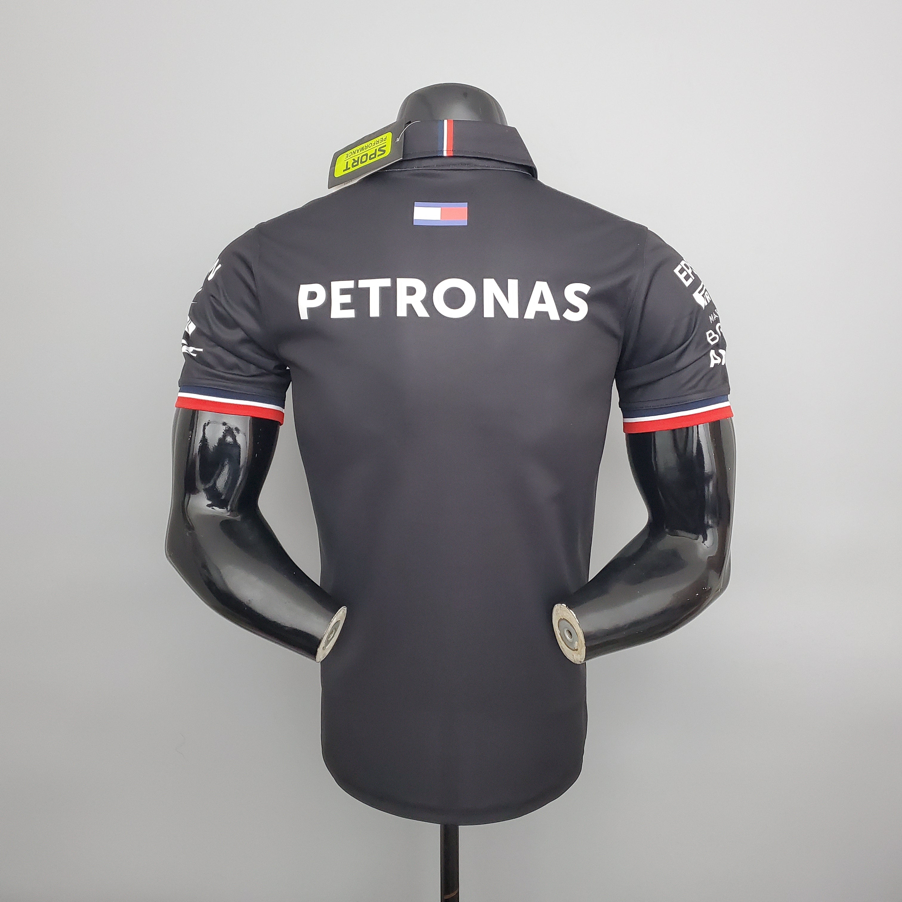 Mercedes F1 2023 Polo - Player Fit Petronas | Black