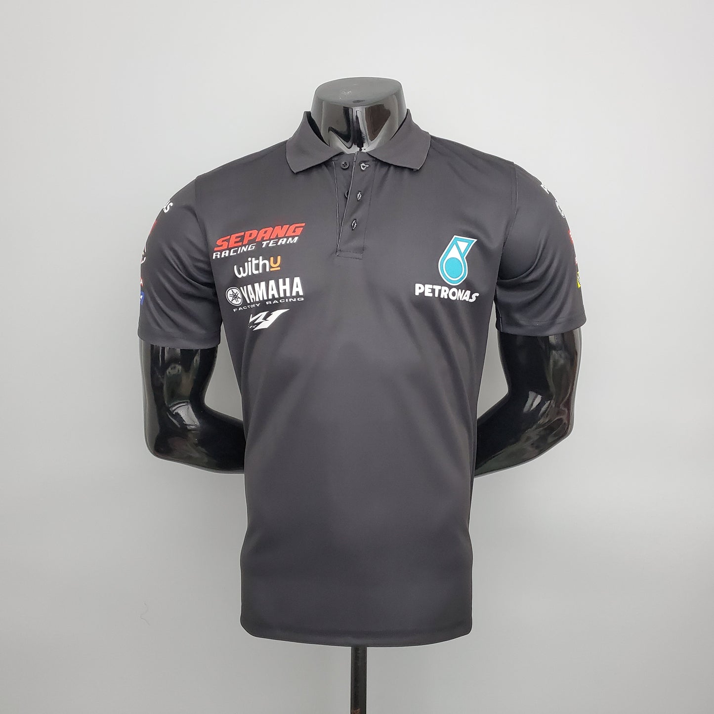 Petronas Yamaha 2023 Polo – Player Fit | Black