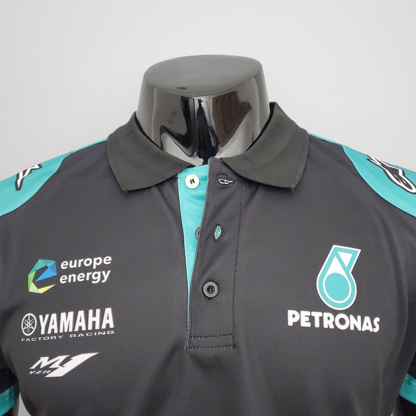 Yamaha F1 2023 Polo — Player Fit | Black