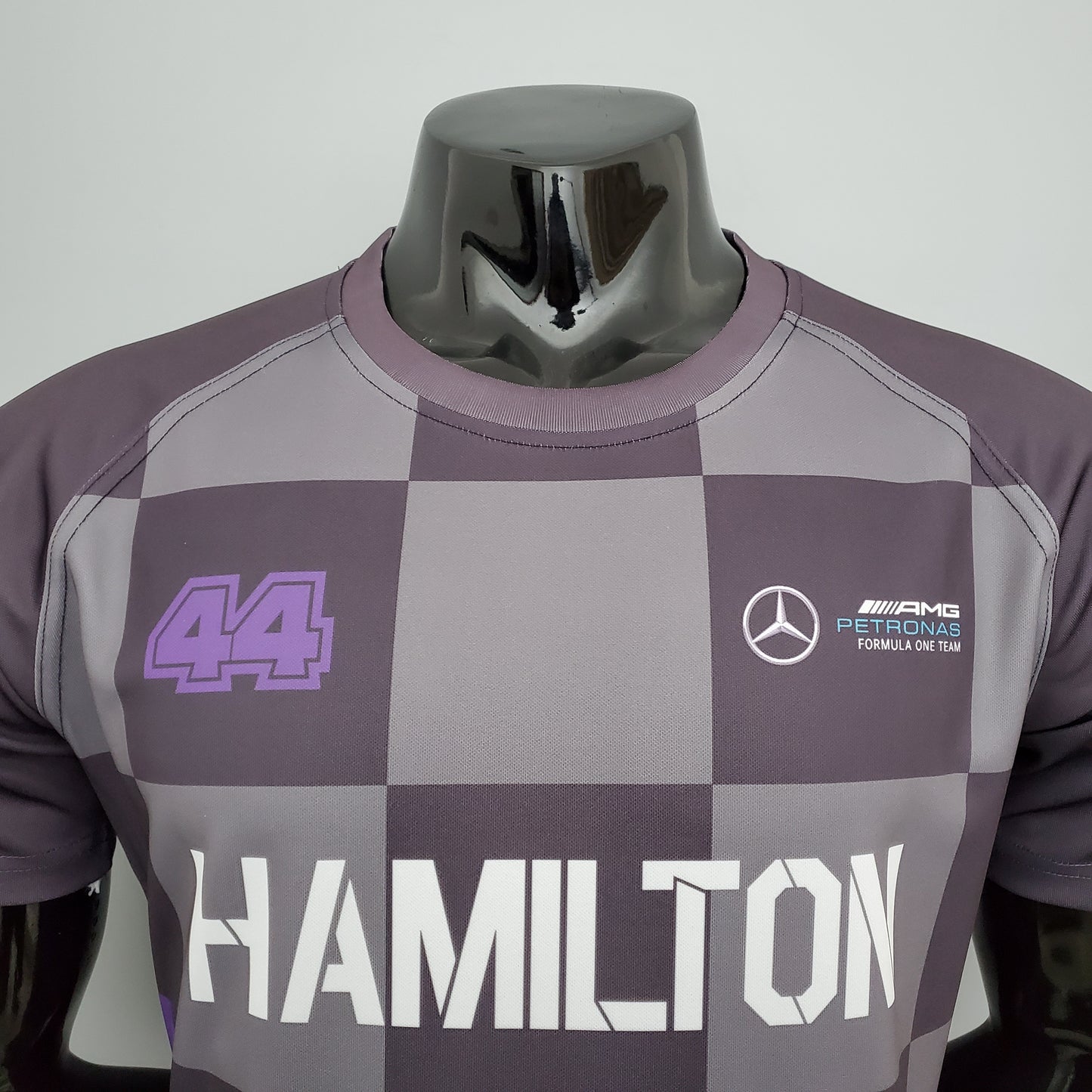 Mercedes F1 2025 Player Fit T-Shirt – Lewis Hamilton #44 Mercedes | Purple