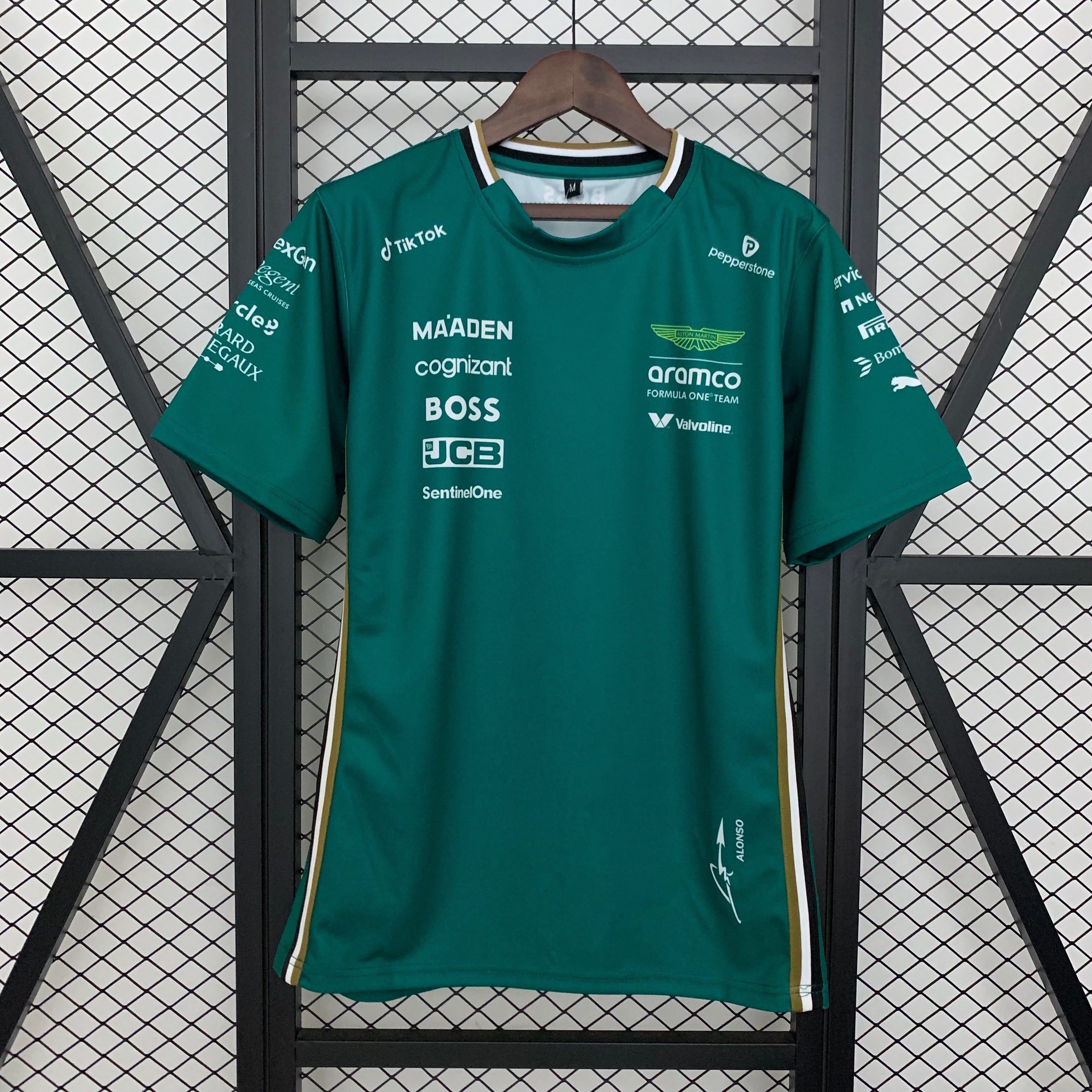 Aston Martin F1 2023 T-Shirt – Team Edition – #14 | Green