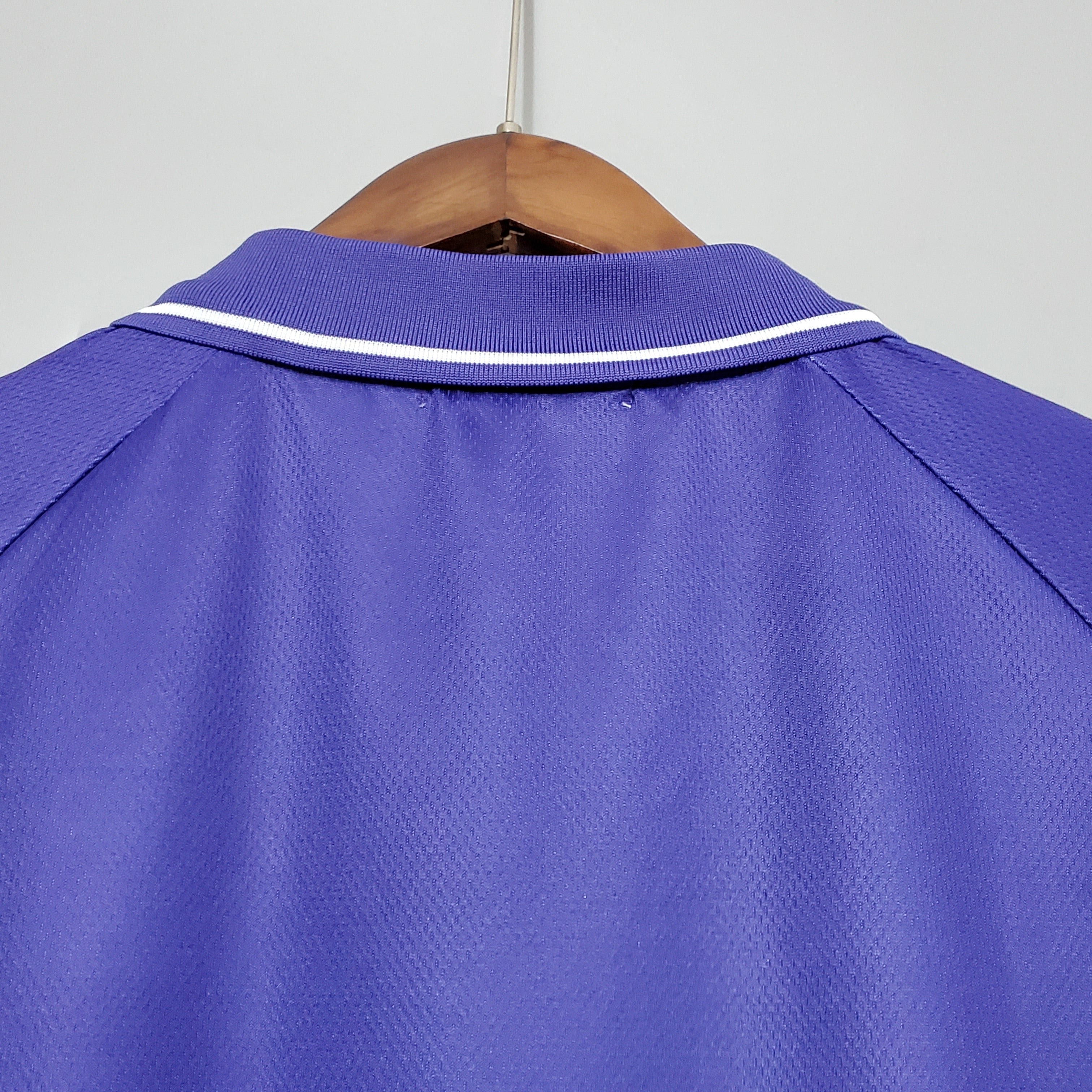 1990s Fiorentina Retro Football Shirt | Violet White Home