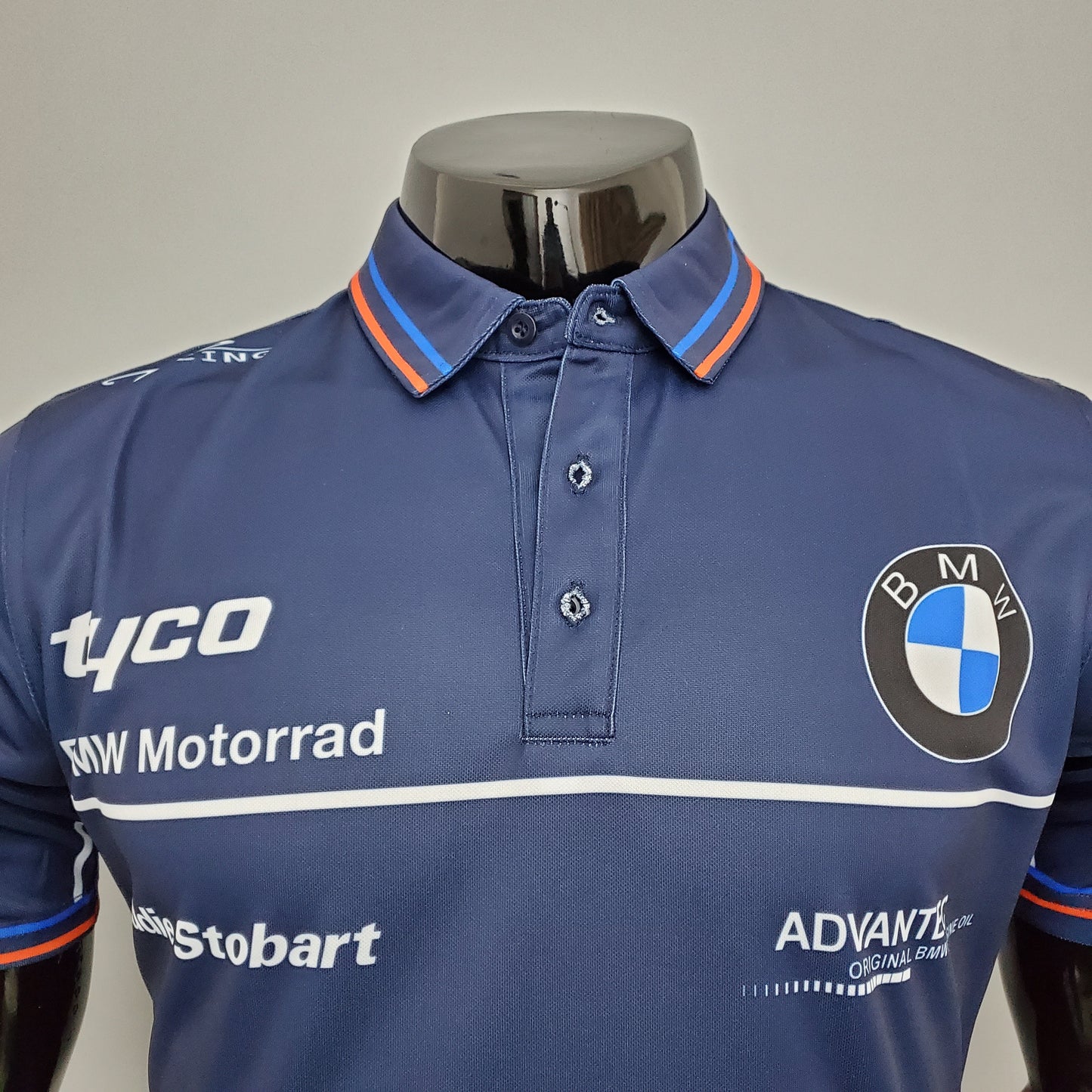 BMW Racing Player Fit Polo BMW Motorrad Tyco | Navy