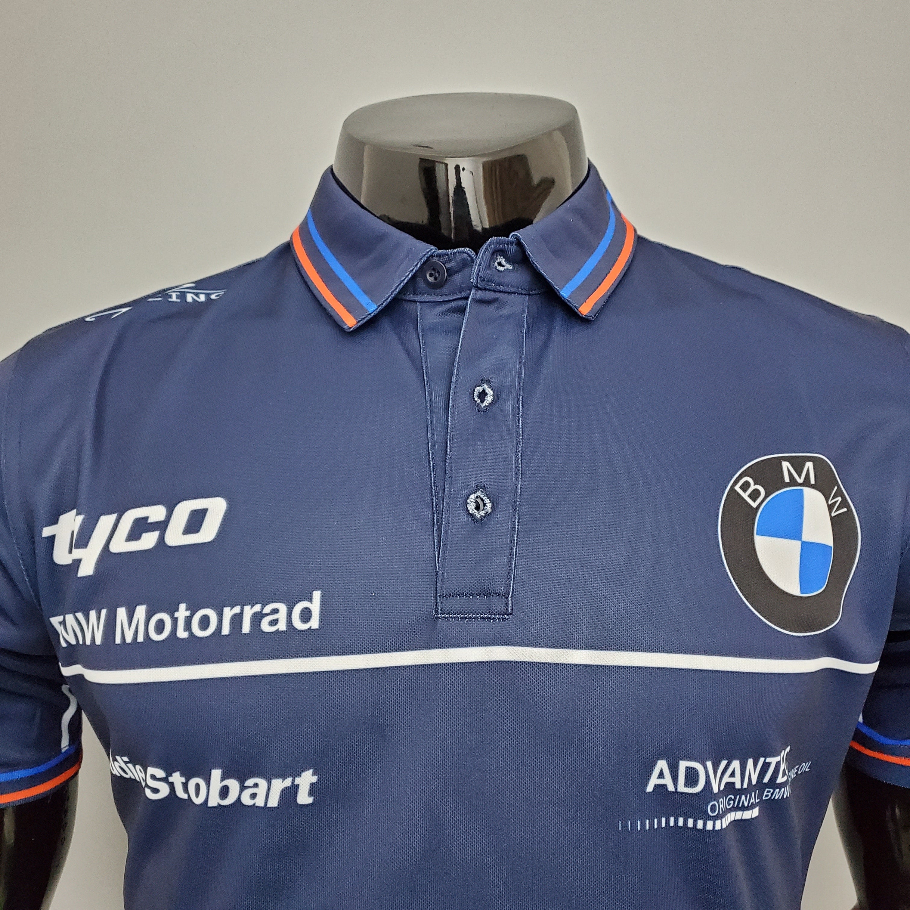 BMW Racing Player Fit Polo BMW Motorrad Tyco | Navy