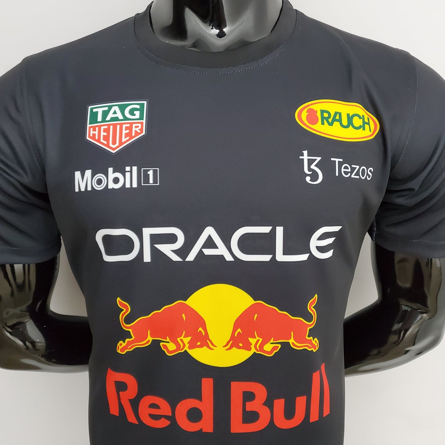Red Bull Racing F1 2023 Player Fit RAUCH T-Shirt | Dark Blue