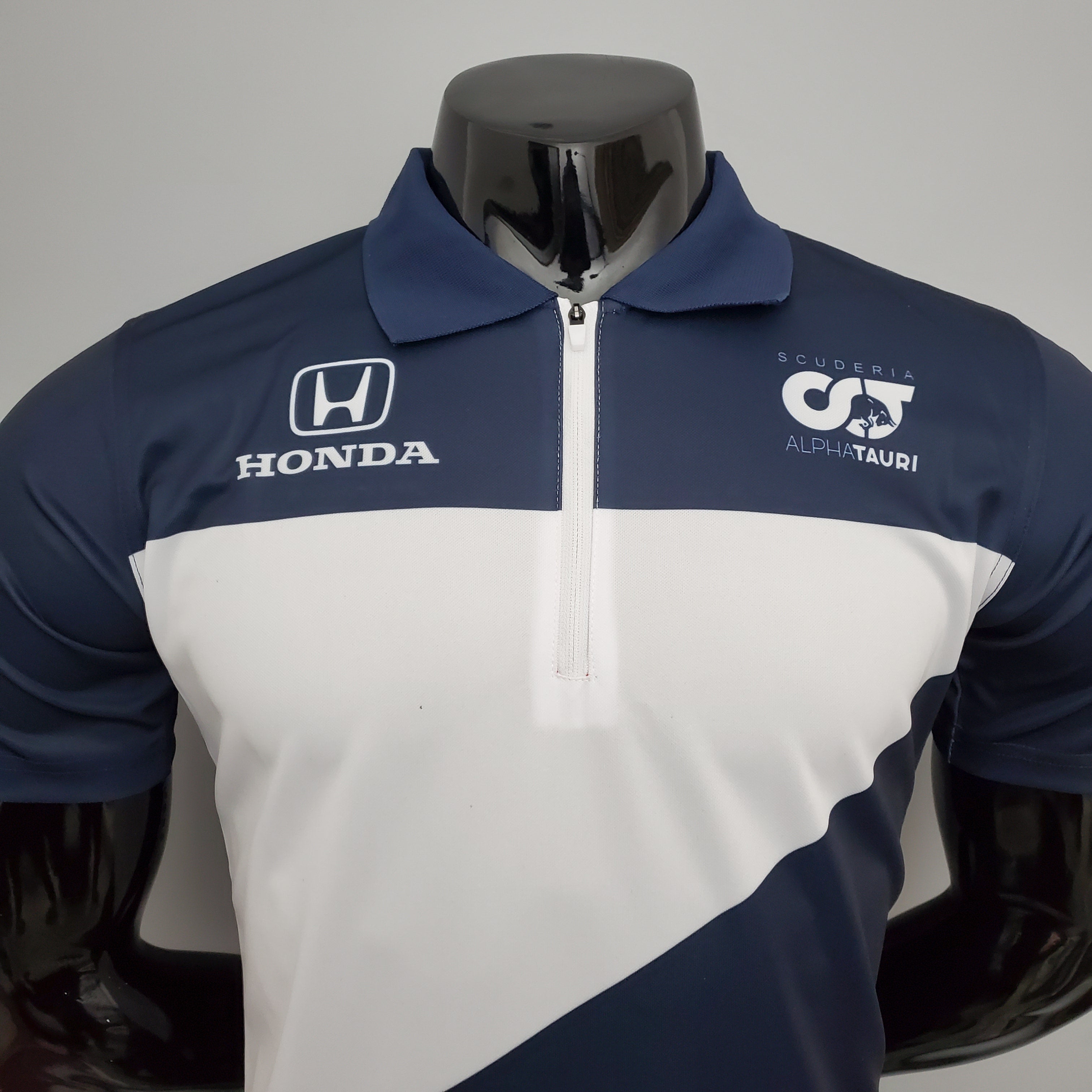 AlphaTauri F1 2023 Polo – Player Fit Honda | Navy White