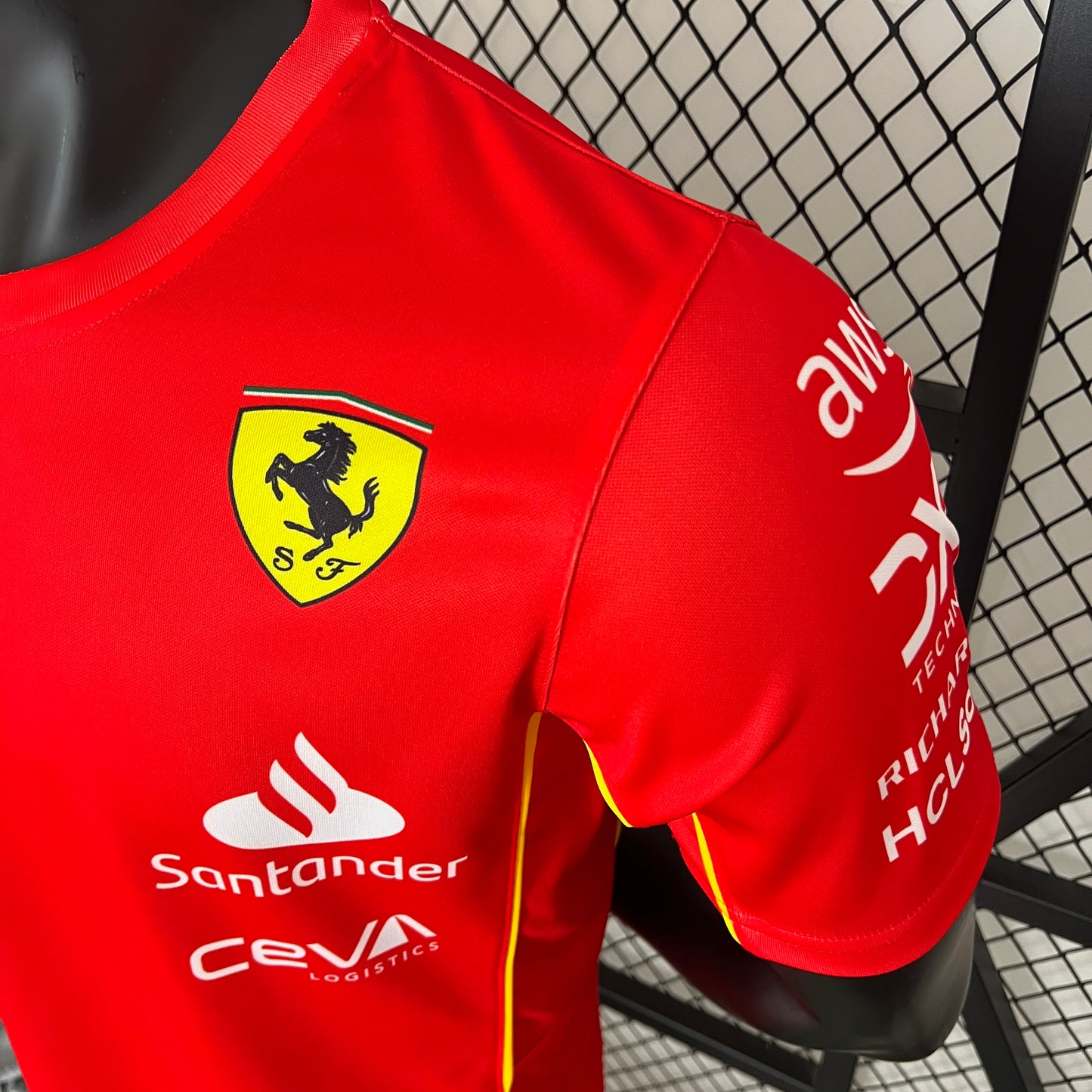 Ferrari F1 2023 T-Shirt – Player Fit – #16 | Red