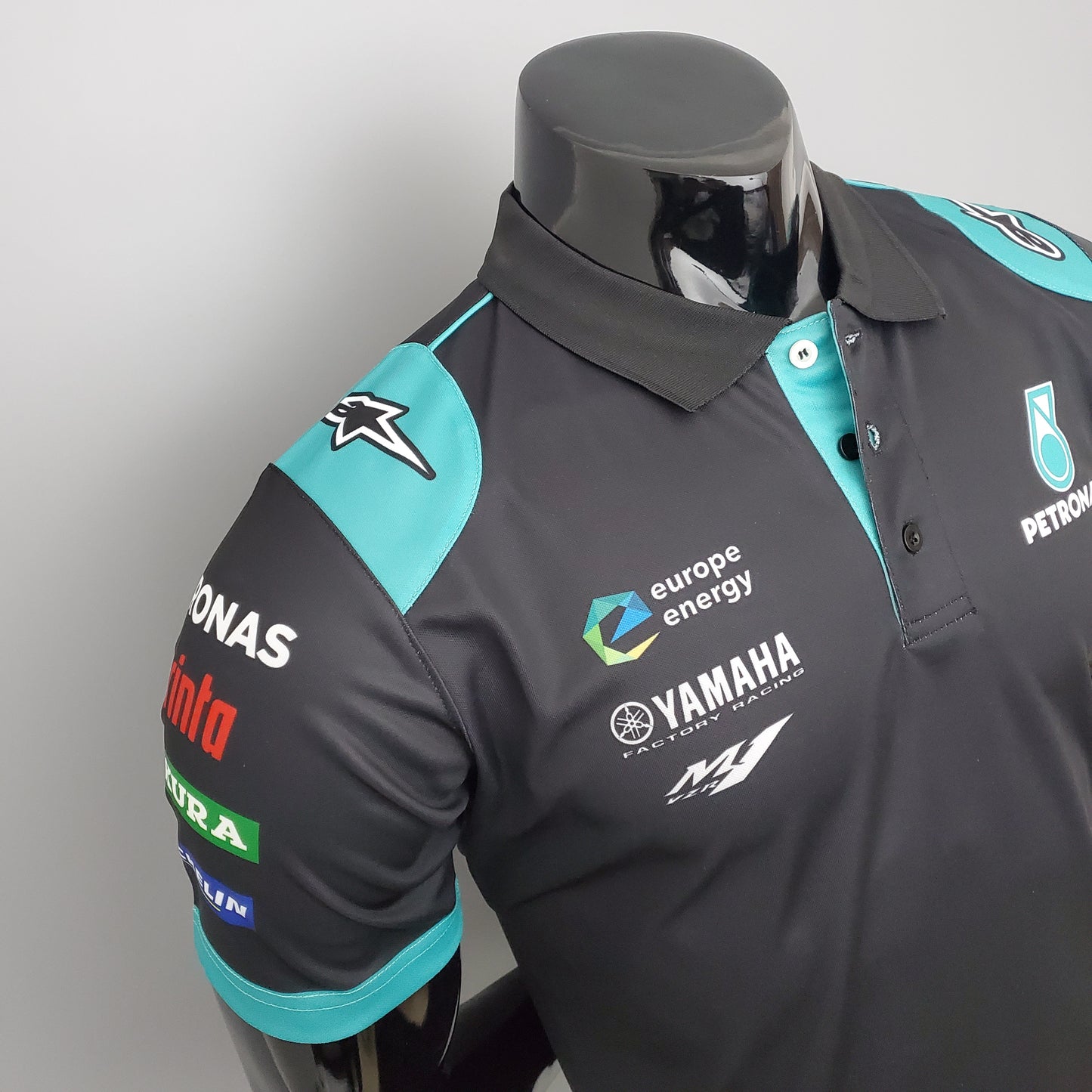 Yamaha F1 2023 Polo — Player Fit | Black
