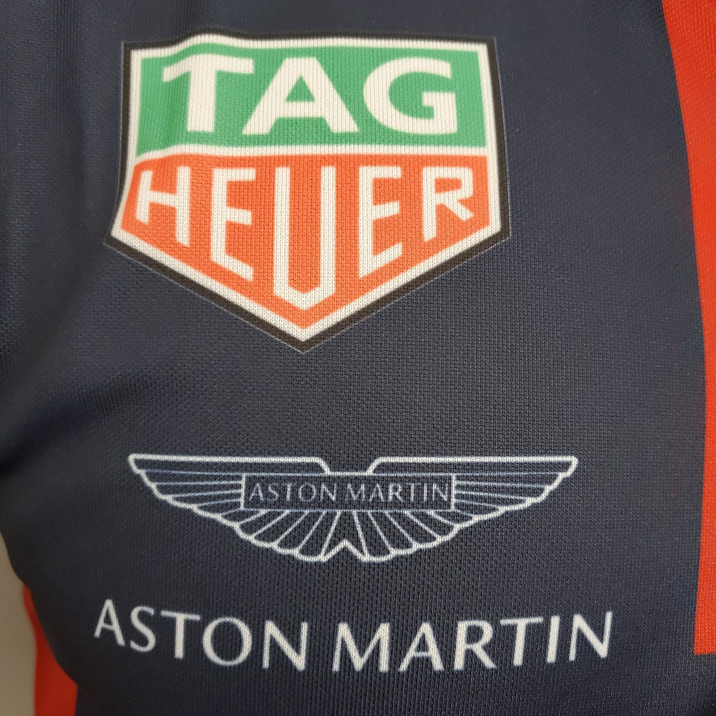 Red Bull Racing F1 2025 Polo – Player Fit Mobil1 | Navy Blue