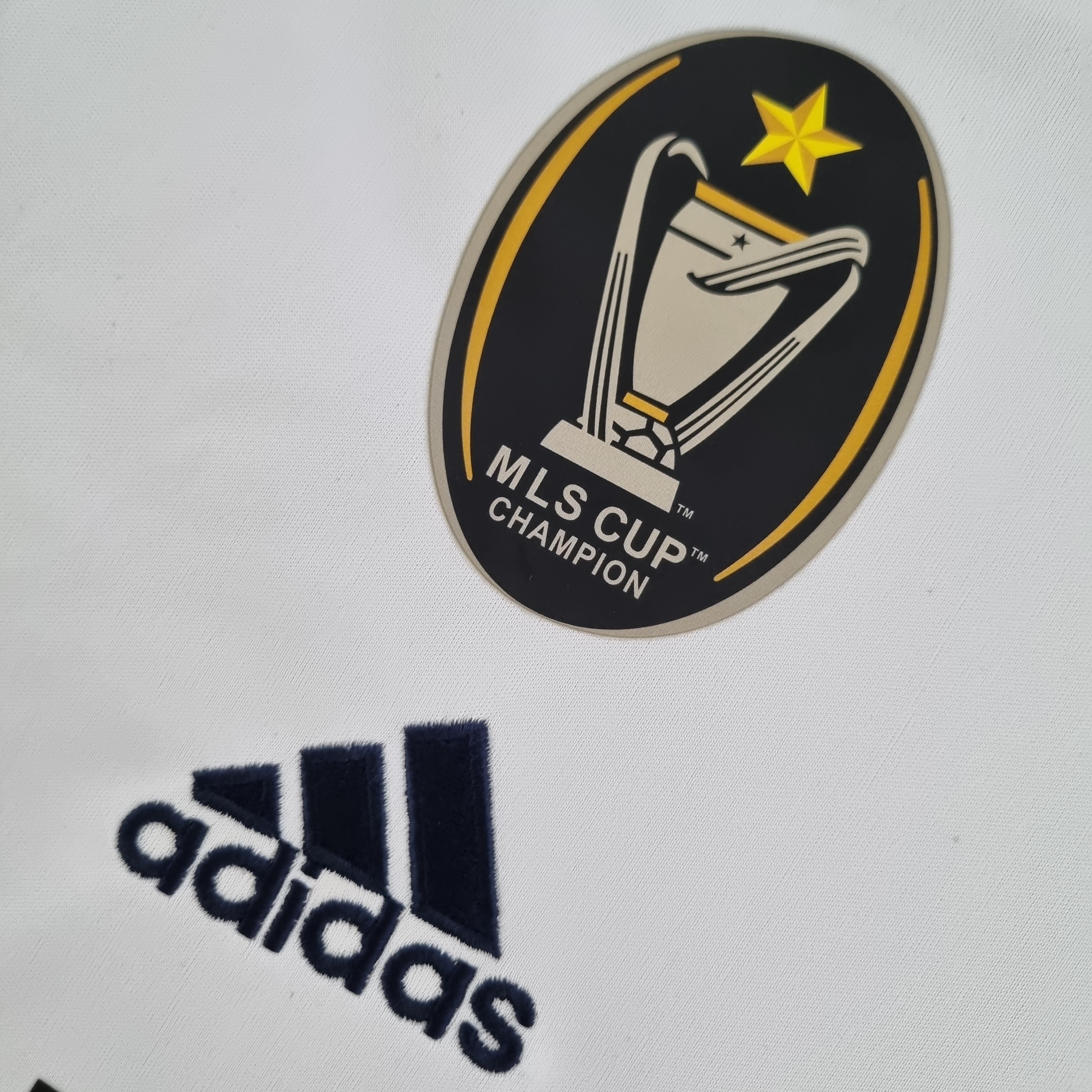 2010s LA Galaxy Retro Football Shirt | White Navy Home