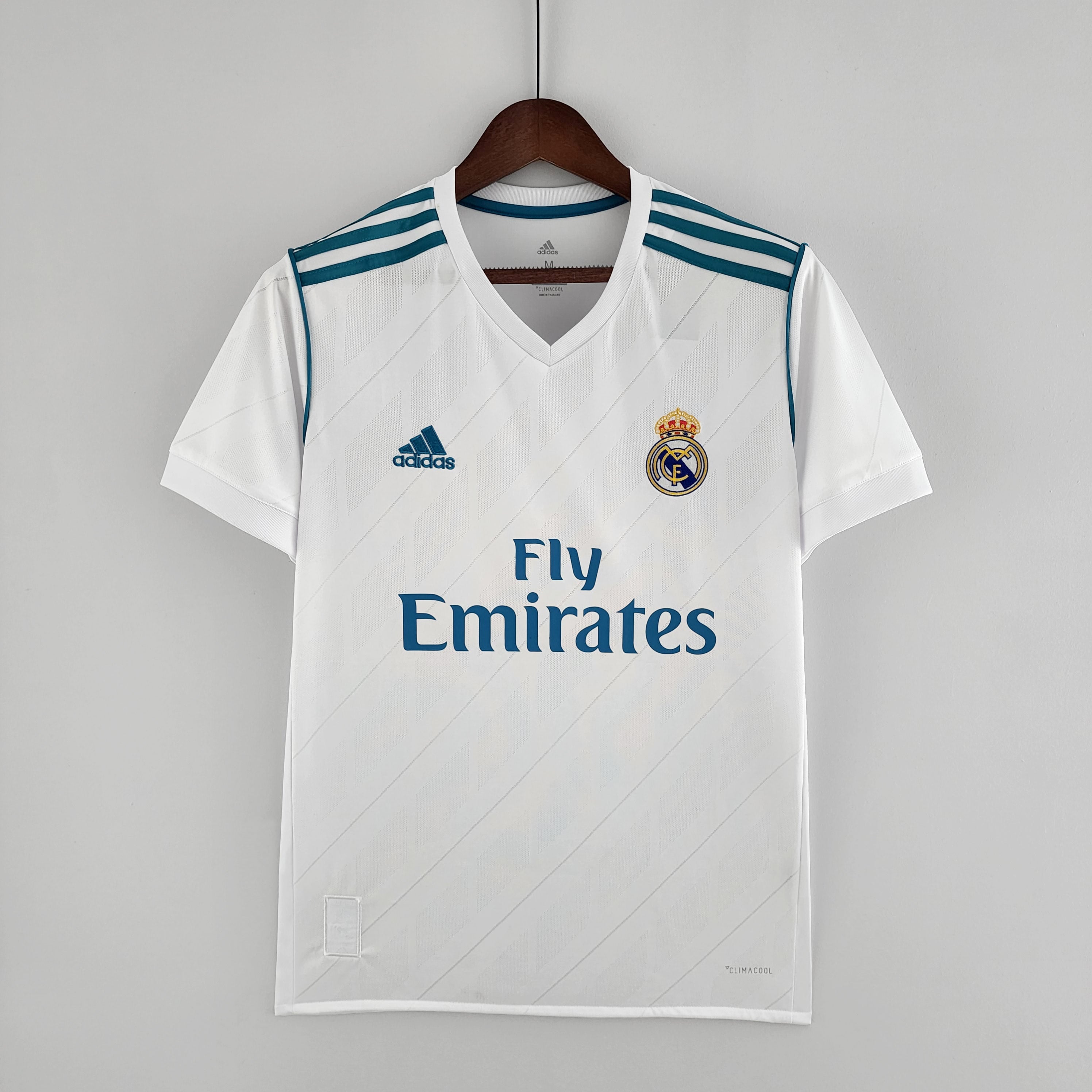 2010s Real Madrid Retro Football Shirt | White Blue Home