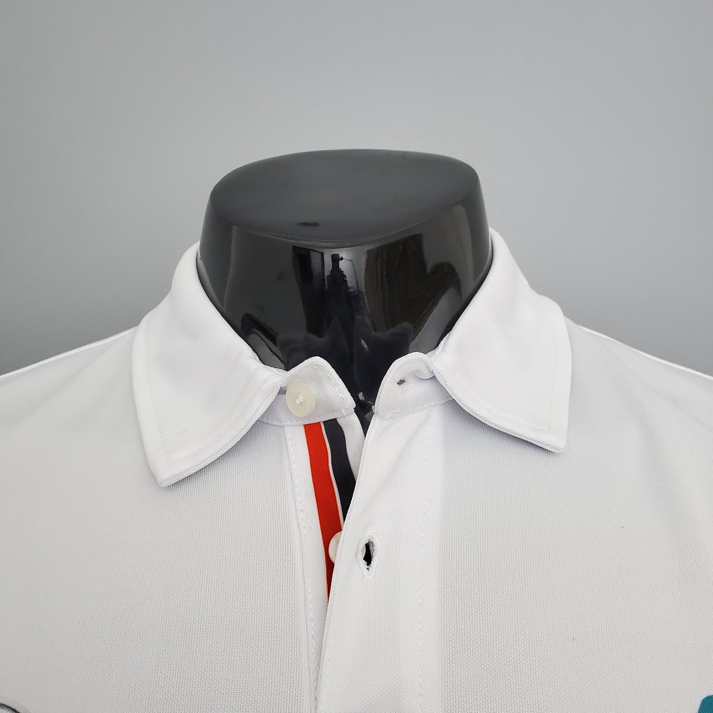 Mercedes F1 2023 Player Fit Polo – Petronas | White