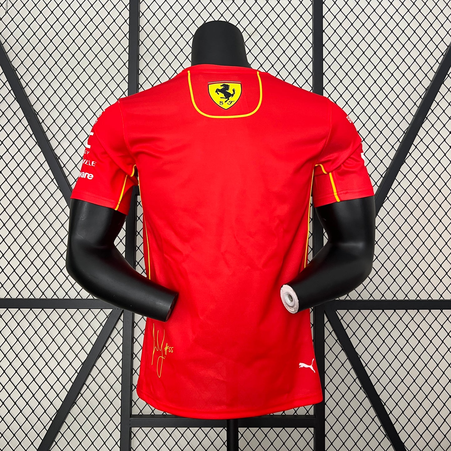 Ferrari F1 2023 T-Shirt – Player Fit – #55 | Red