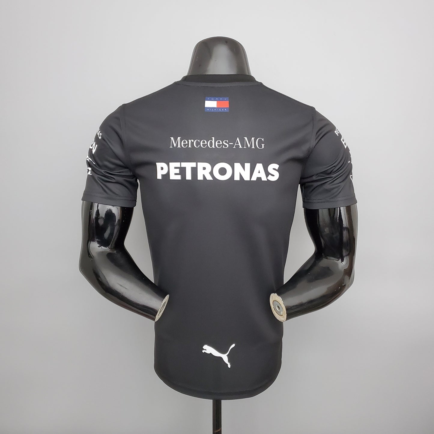 Mercedes F1 2023 T-Shirt – Player Fit – Lewis Hamilton #44 Petronas | Black