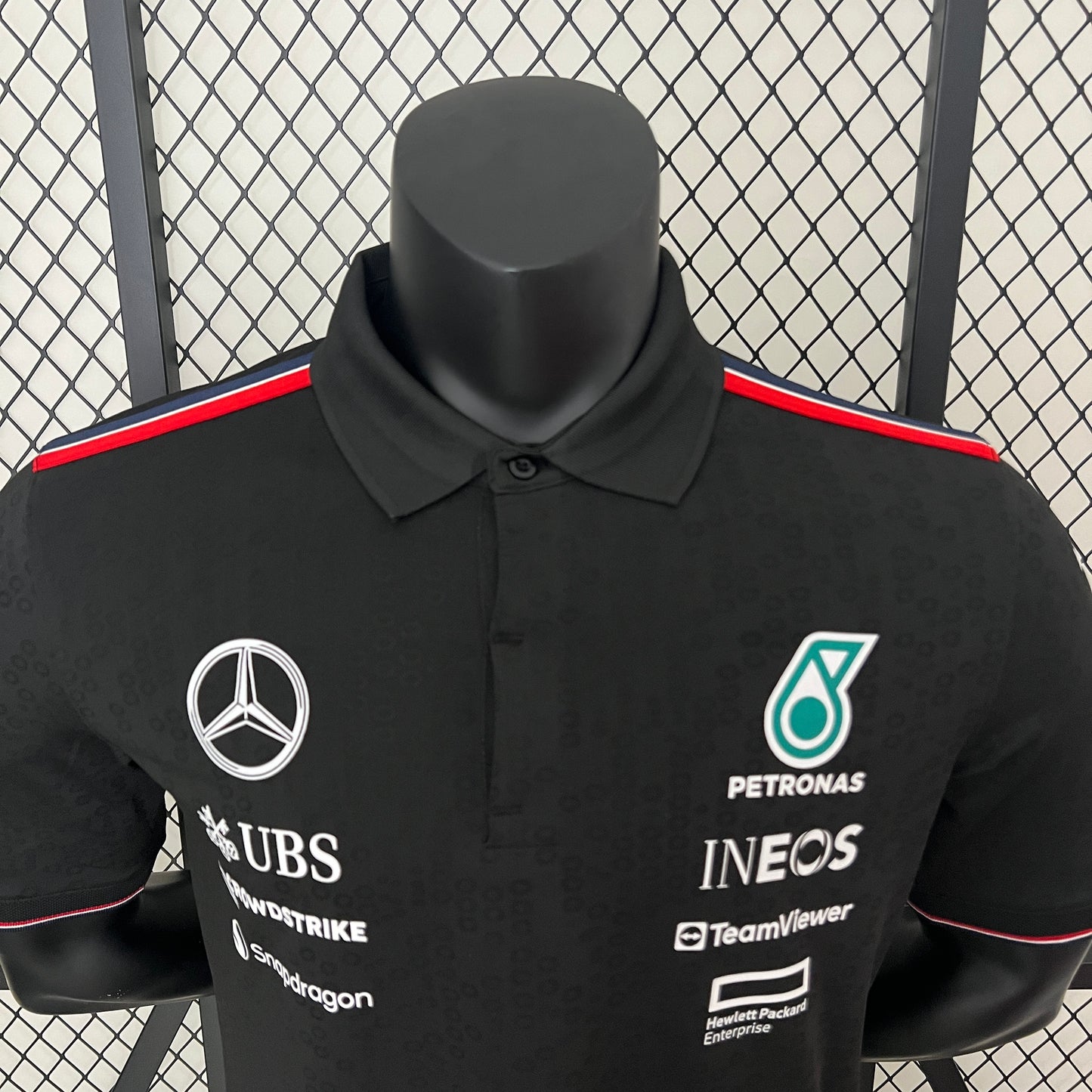Mercedes AMG F1 2023 Polo – Player Fit | Black