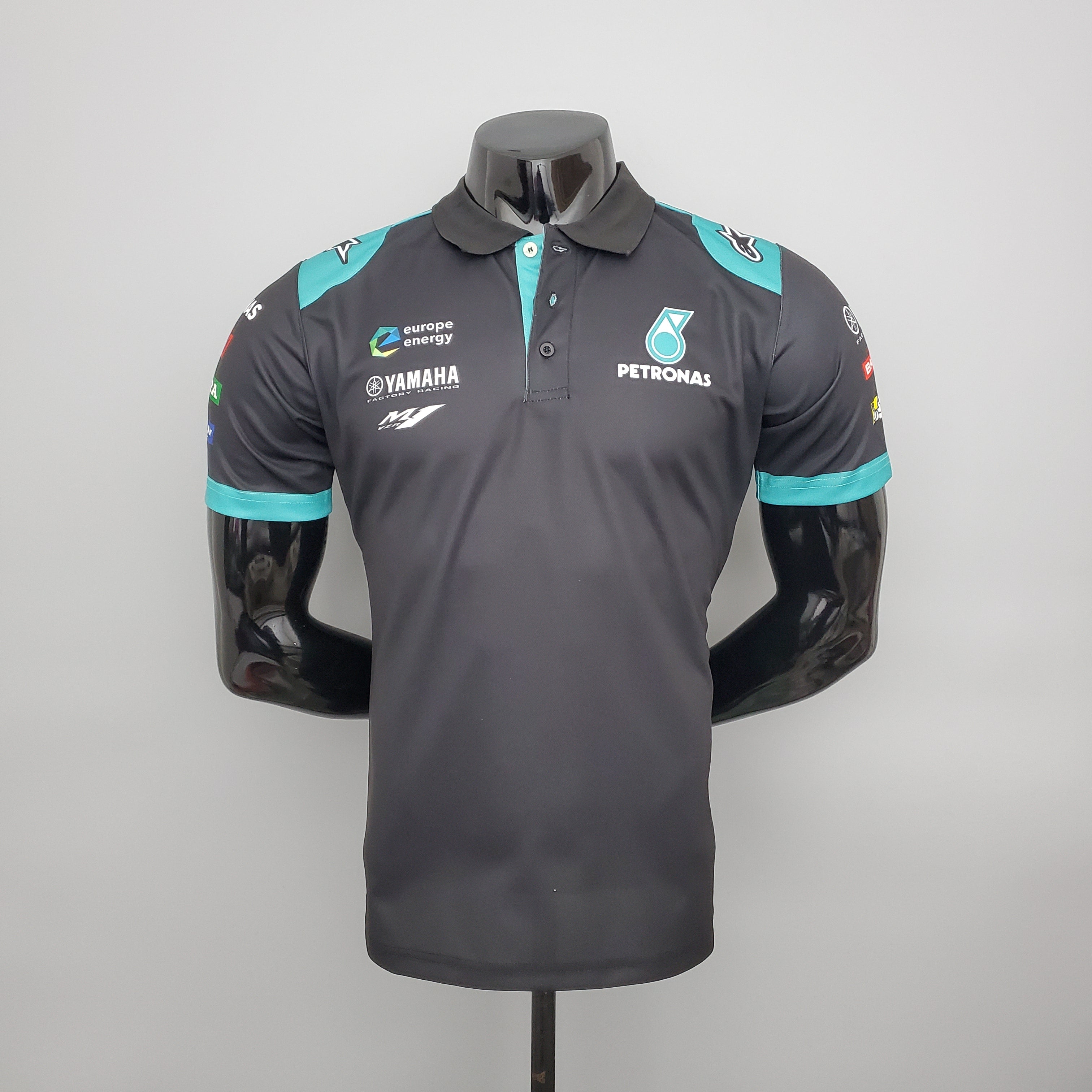 Yamaha F1 2023 Polo — Player Fit | Black
