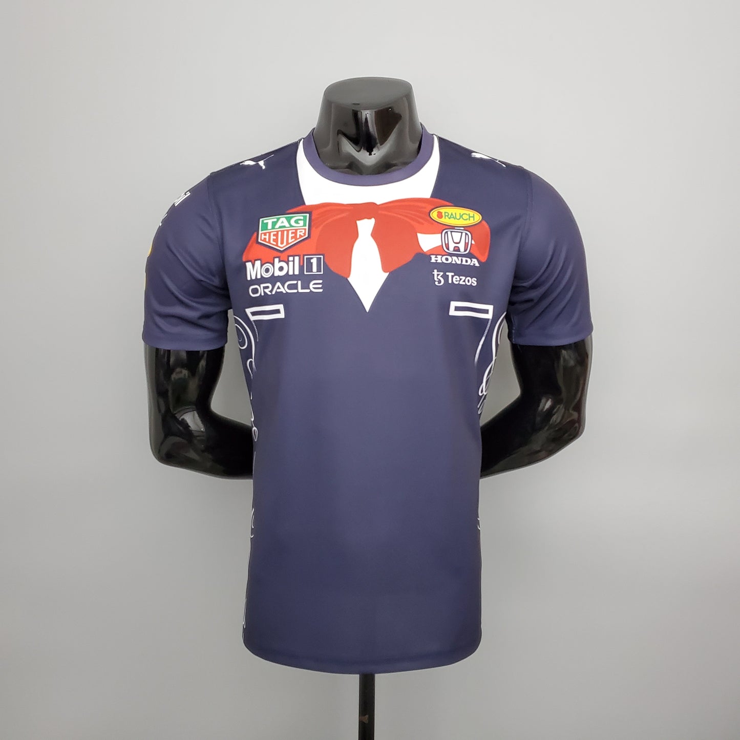 Red Bull Racing F1 2023 Player Fit T-Shirt – Max Verstappen #1 Honda | Navy Blue