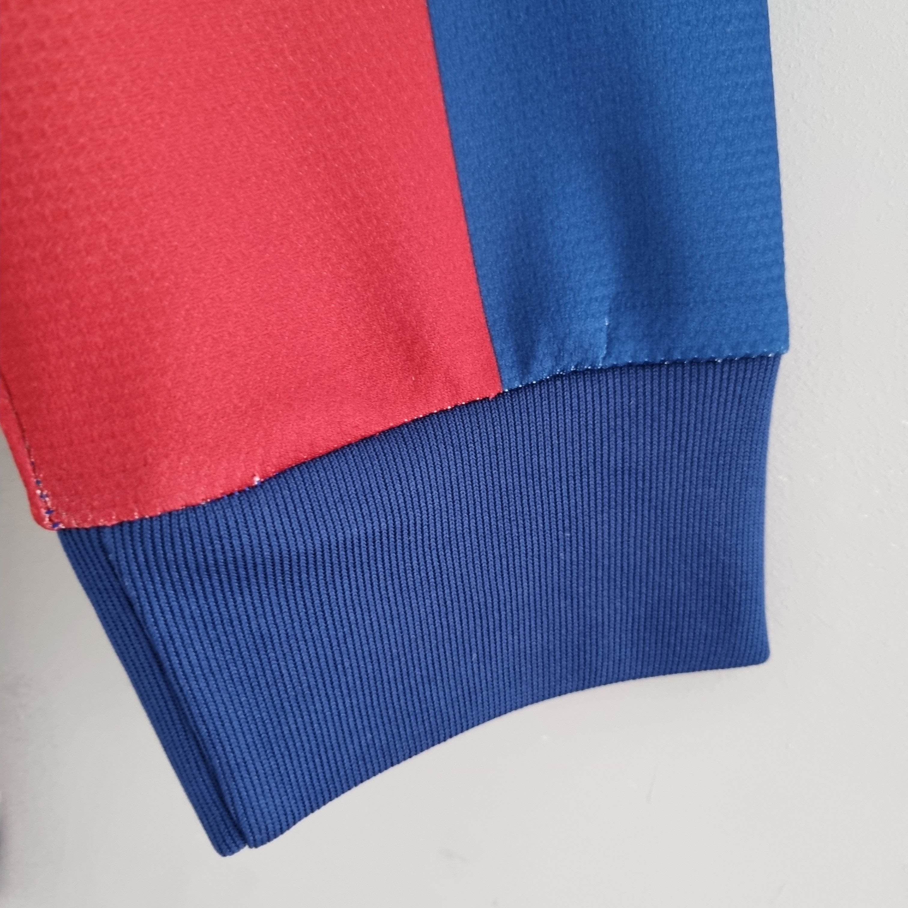2008 Barcelona Retro Football Shirt | Blue Red Home