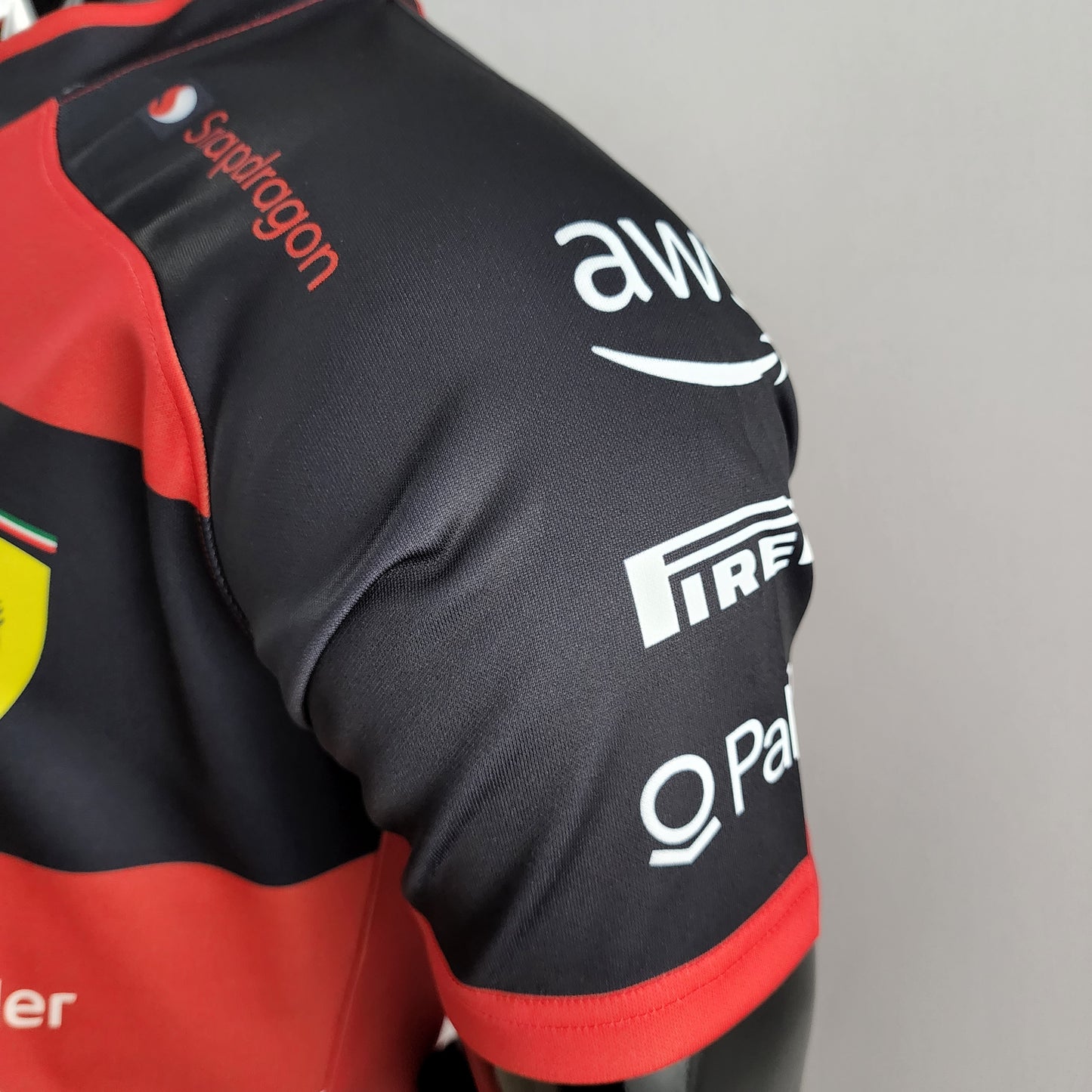 Ferrari F1 2023 Player Fit T-Shirt Shell| Red