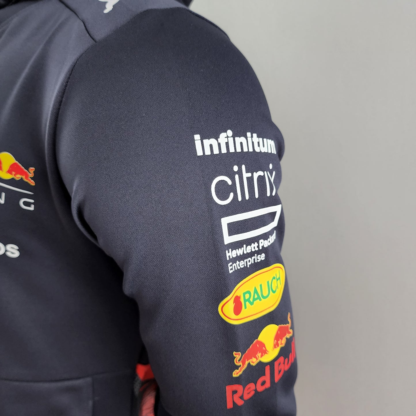 Red Bull Racing F1 2023 Hoodie – Player Fit Tezos| Navy Blue