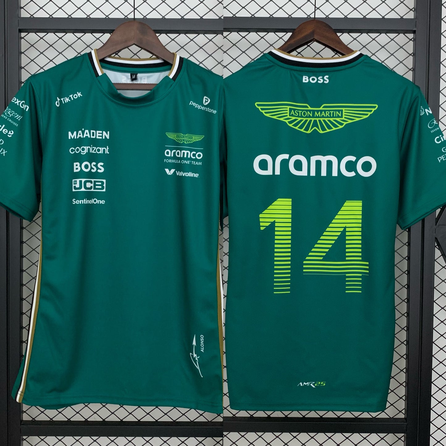 Aston Martin F1 2023 T-Shirt – Team Edition – #14 | Green