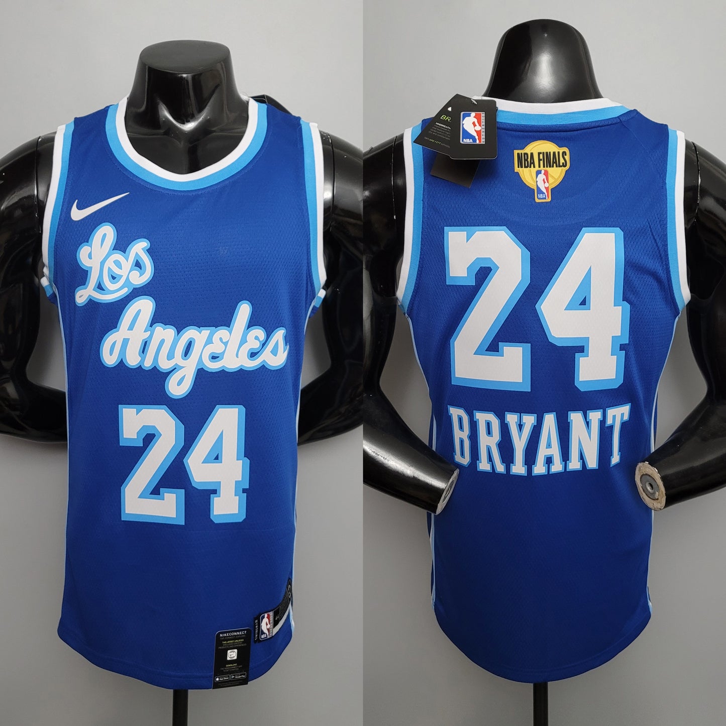 1990s Los Angeles Bryant #24 Retro Basketball Jersey