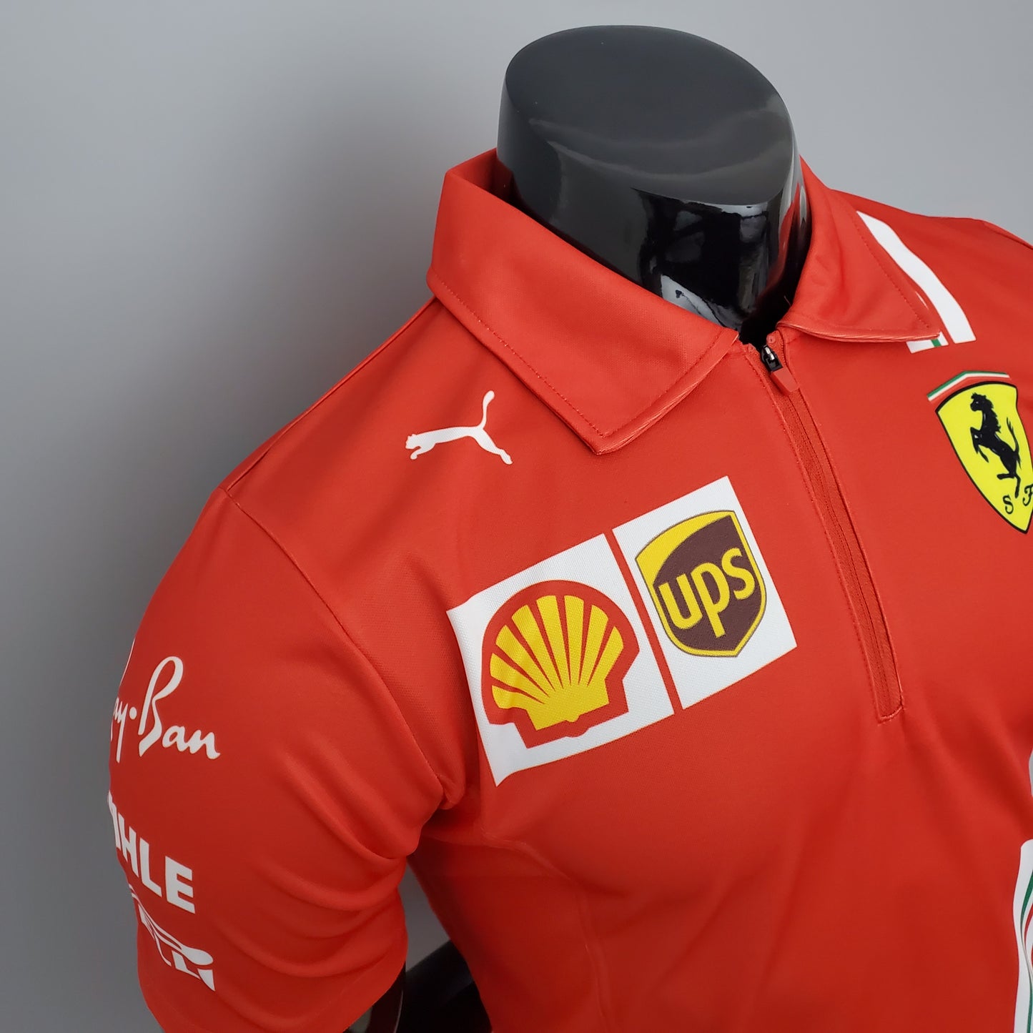 Ferrari F1 2023 Polo – Player Fit Shell UPS | Red
