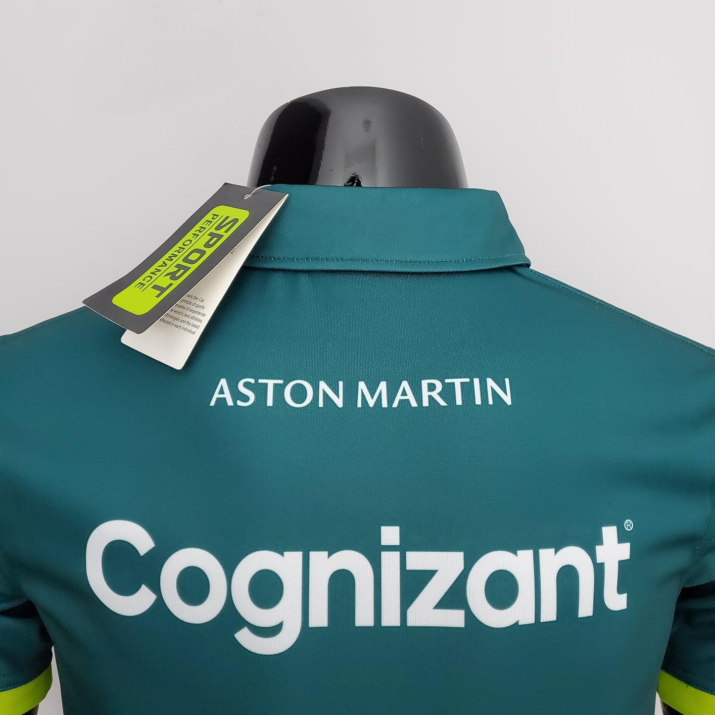 Aston Martin F1 2023 Player Fit Polo – Sebastian Vettel #5 Cognizant | Racing Green